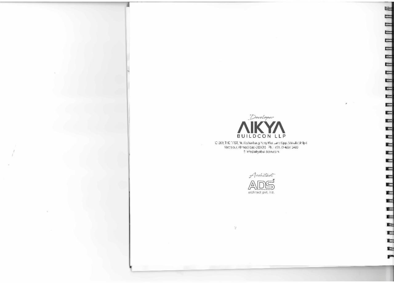  of real estate project Aikya One located at Chadavad, Ahmedabad, Gujarat