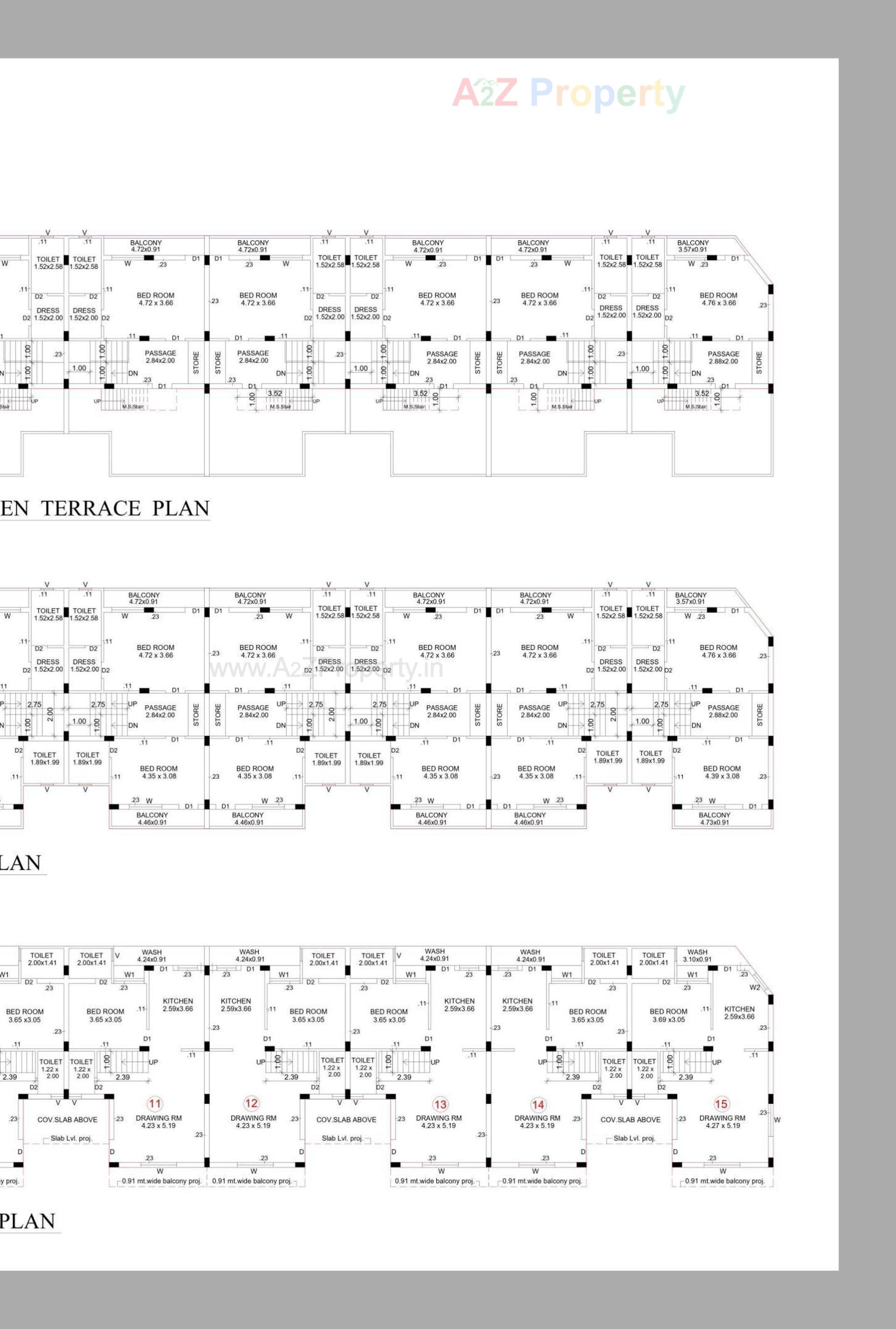 Layout of real estate project Airavat Elysium located at Singarva, Ahmedabad, Gujarat