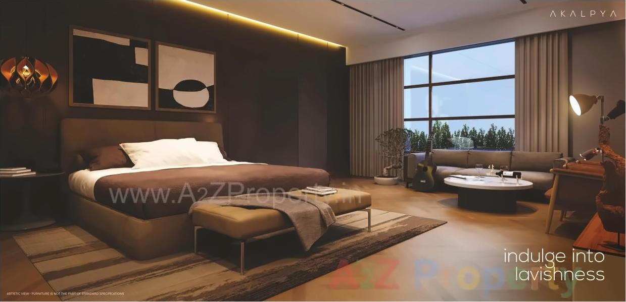 3D Elevation of real estate project Akalpya located at Jodhpur, Ahmedabad, Gujarat