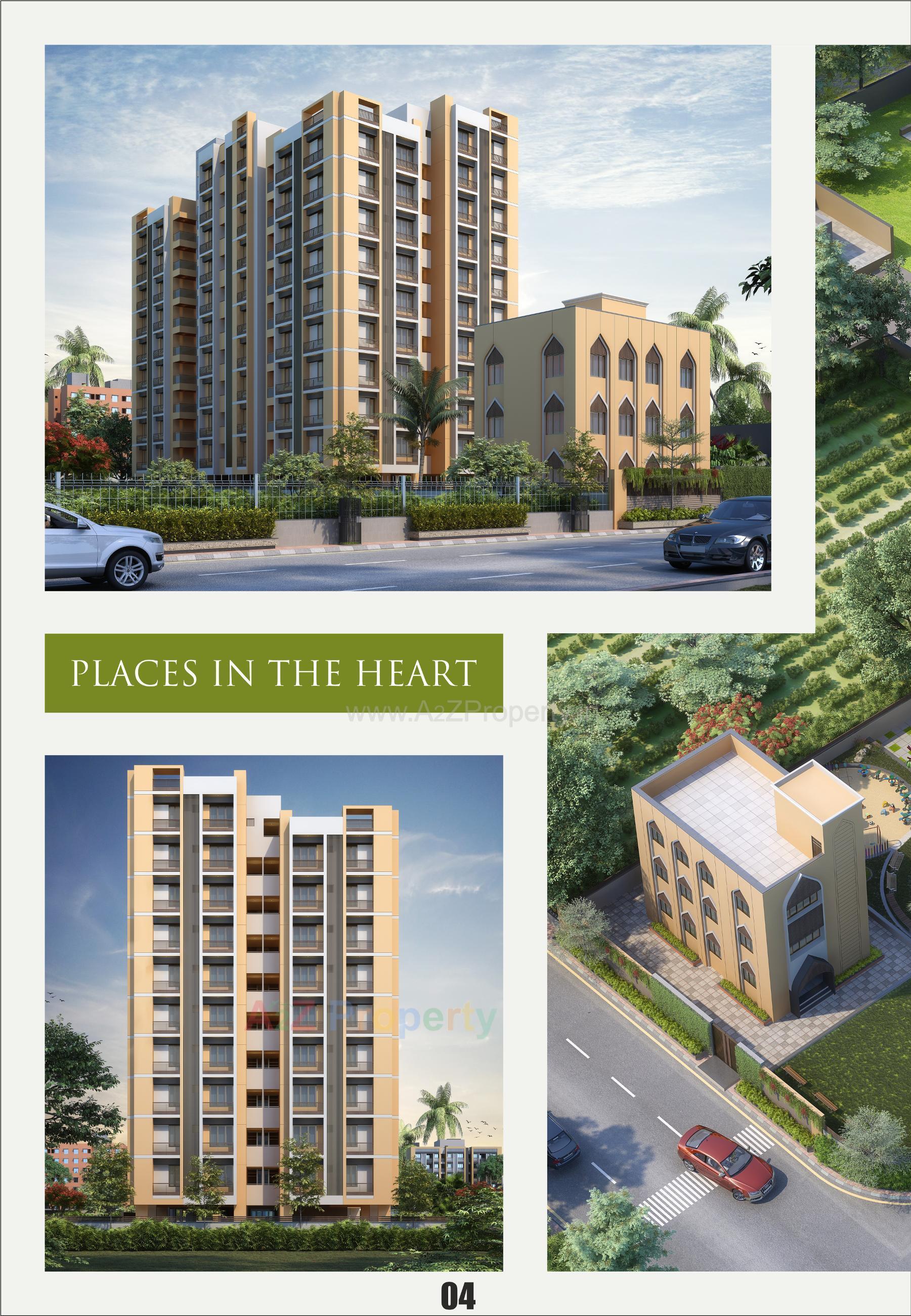 3D Elevation of real estate project Akira   60 located at Sarkhej, Ahmedabad, Gujarat