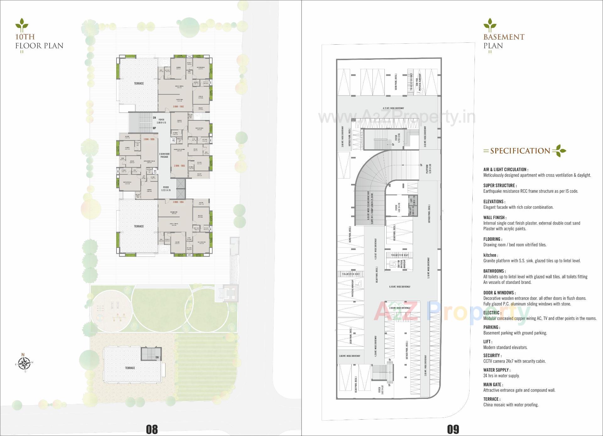 Layout of real estate project Akira   60 located at Sarkhej, Ahmedabad, Gujarat