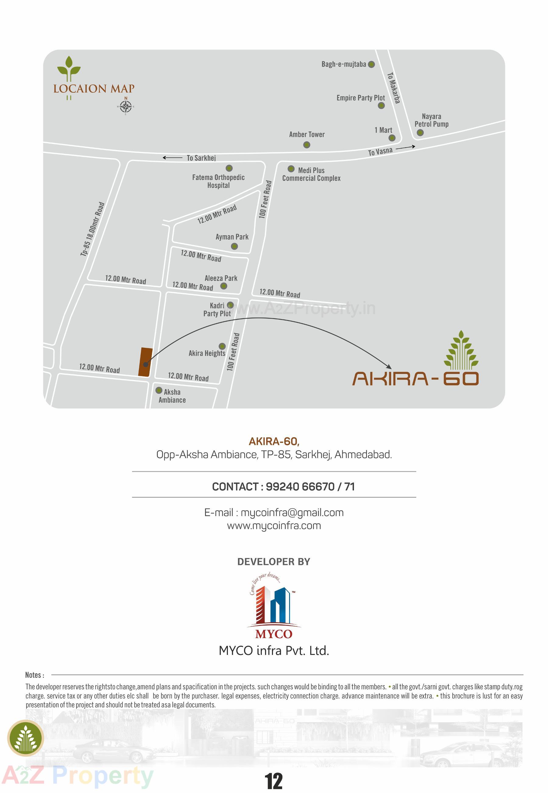  of real estate project Akira   60 located at Sarkhej, Ahmedabad, Gujarat