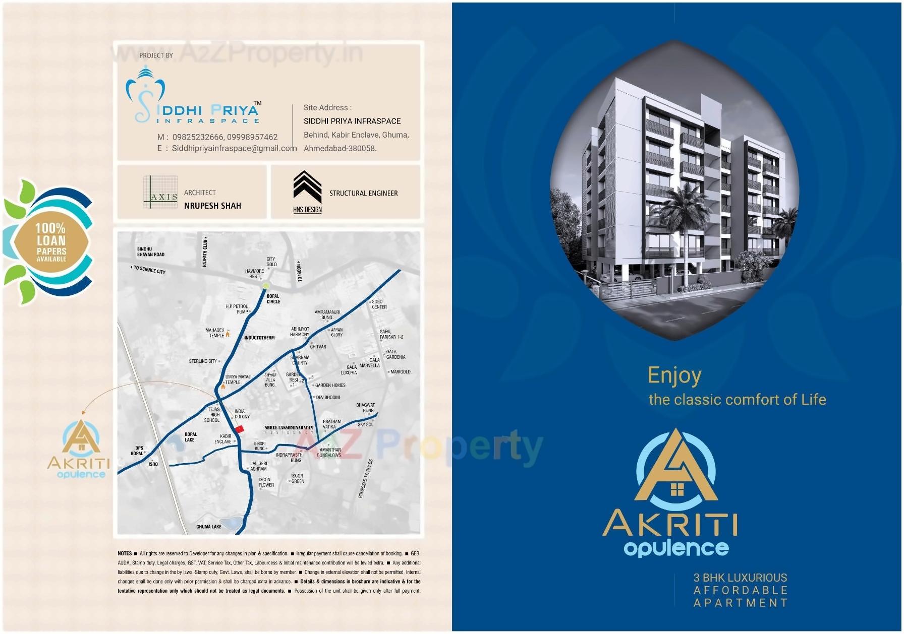  of real estate project Akriti Opulence located at Ahmedabad, Ahmedabad, Gujarat