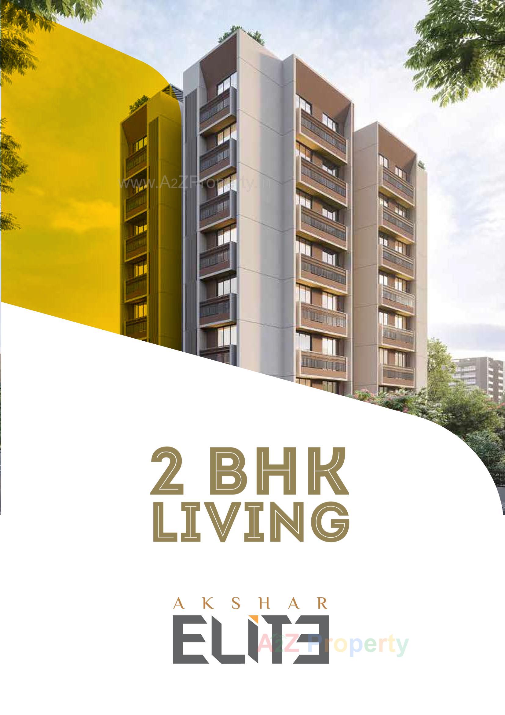 3D Elevation of real estate project Akshar Elite located at Ahmedabad, Ahmedabad, Gujarat