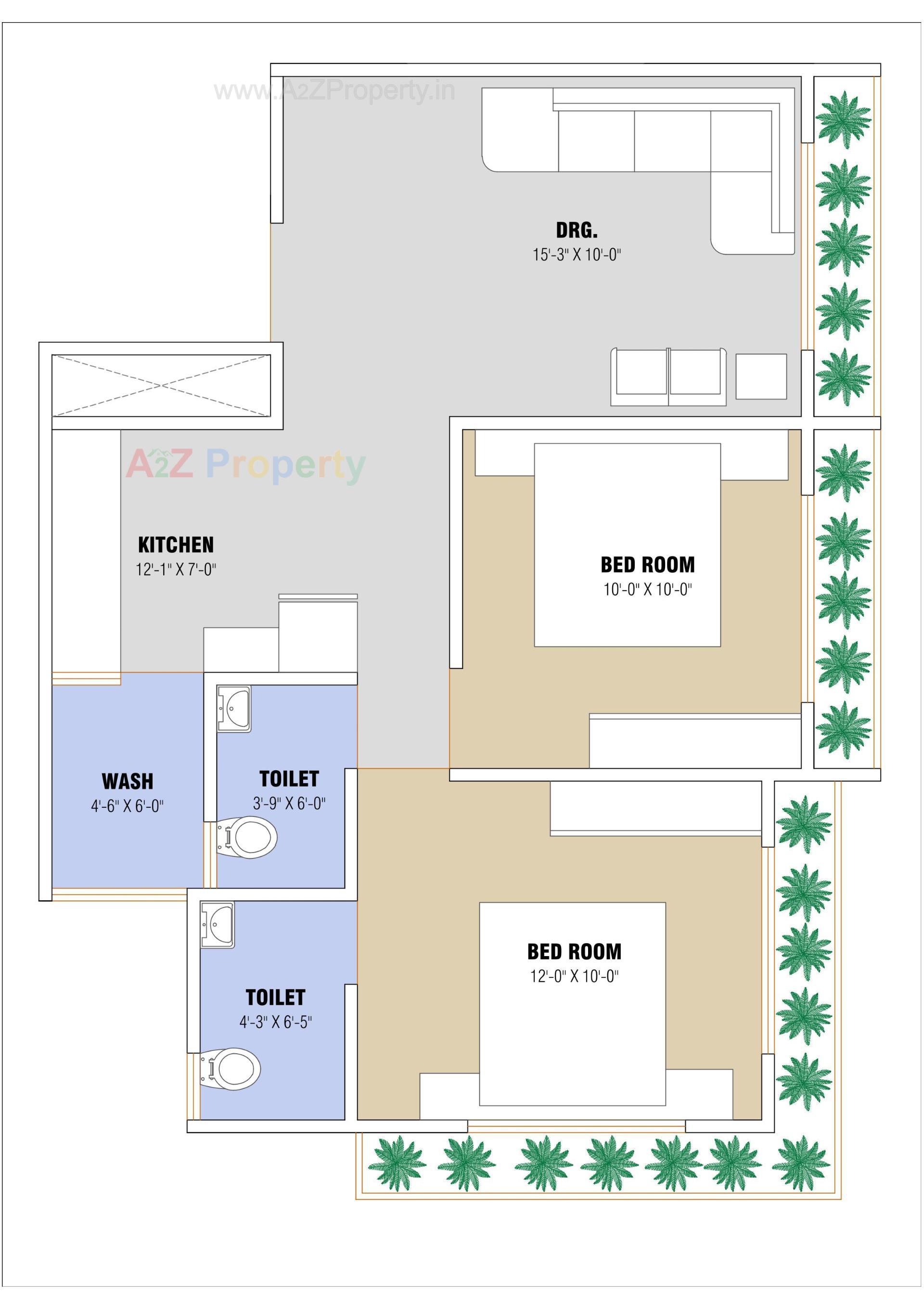 Layout of real estate project Akshar Elite located at Ahmedabad, Ahmedabad, Gujarat