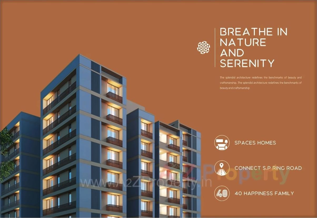 3D Elevation of real estate project Akshar Elysium located at Ahmedabad, Ahmedabad, Gujarat