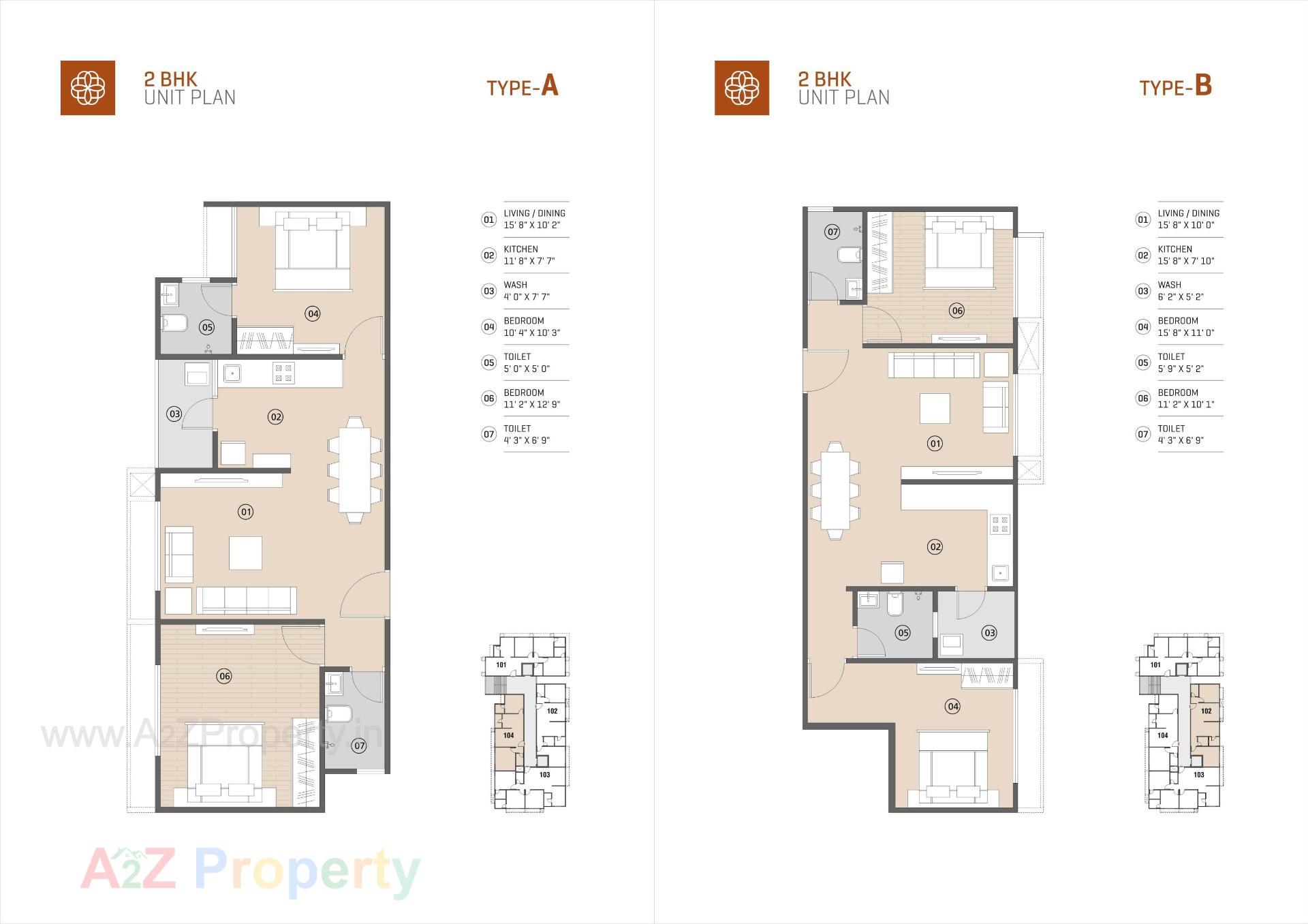 Layout of real estate project Akshar Luxuria located at Ghuma, Ahmedabad, Gujarat