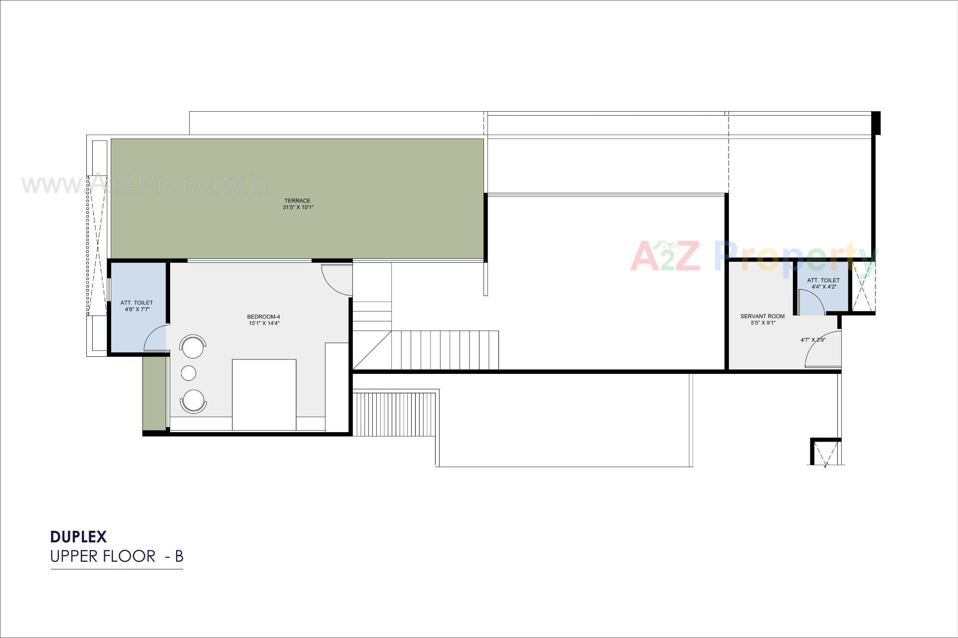 Layout of real estate project Akshar Ocean Pearl located at Ambali, Ahmedabad, Gujarat