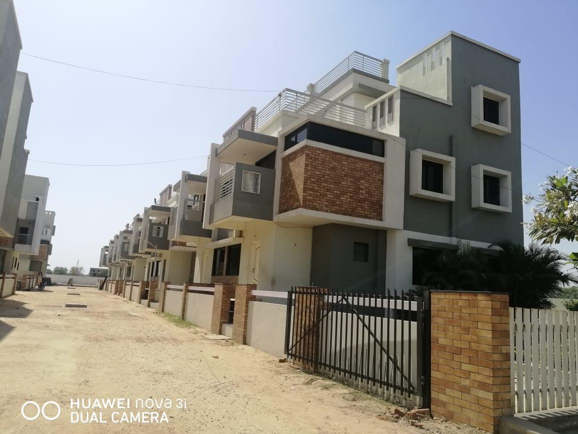 168933_const of real estate project Akshar Villa located at Lambha, Ahmedabad, Gujarat