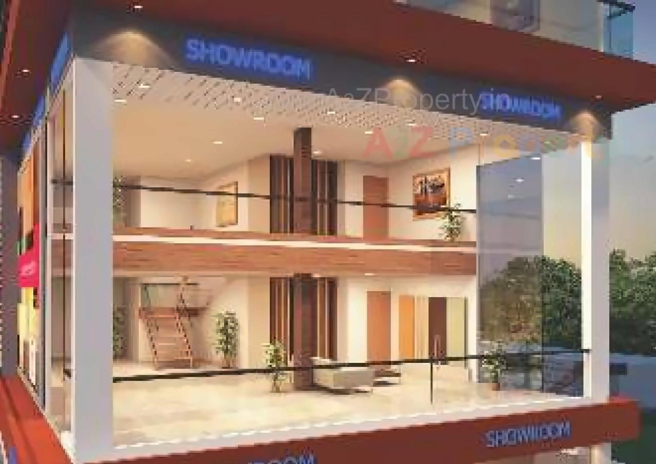 3D Elevation of real estate project Akshardham Complex located at Jamalpur, Ahmedabad, Gujarat