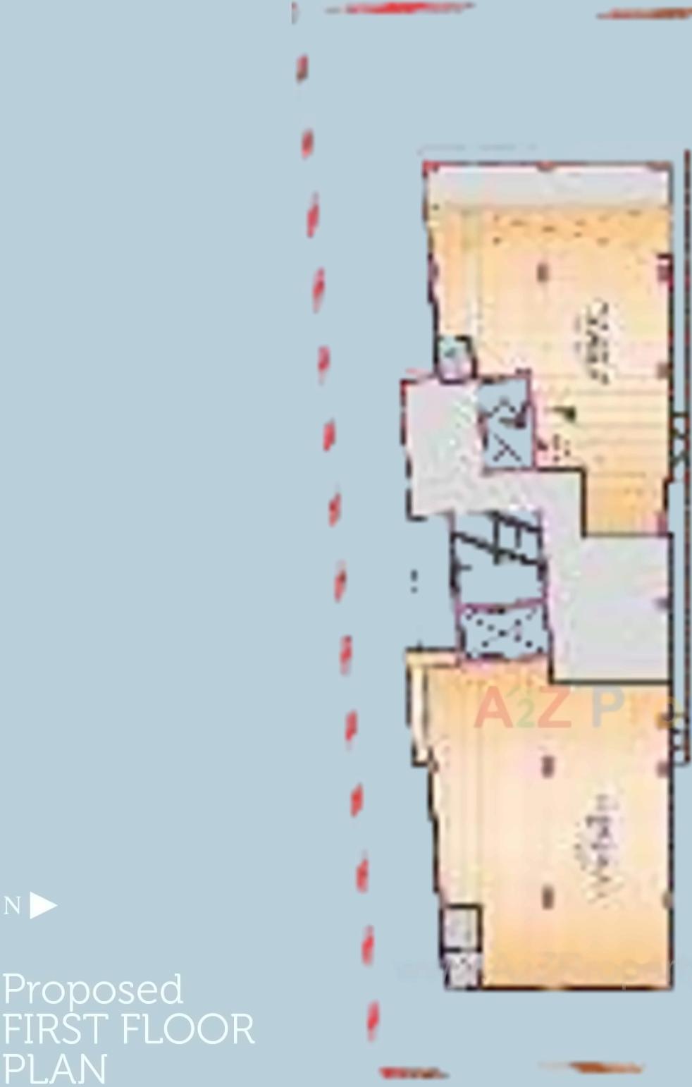 Layout of real estate project Akshardham Complex located at Jamalpur, Ahmedabad, Gujarat
