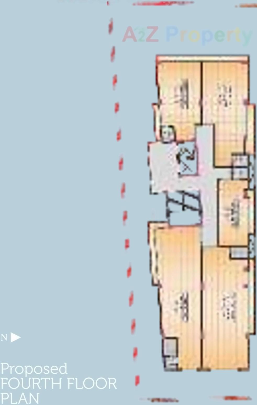 Layout of real estate project Akshardham Complex located at Jamalpur, Ahmedabad, Gujarat