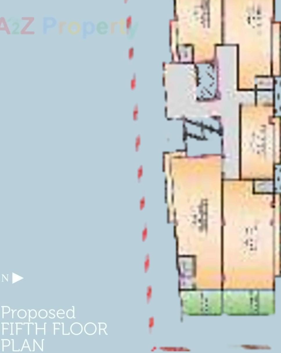 Layout of real estate project Akshardham Complex located at Jamalpur, Ahmedabad, Gujarat