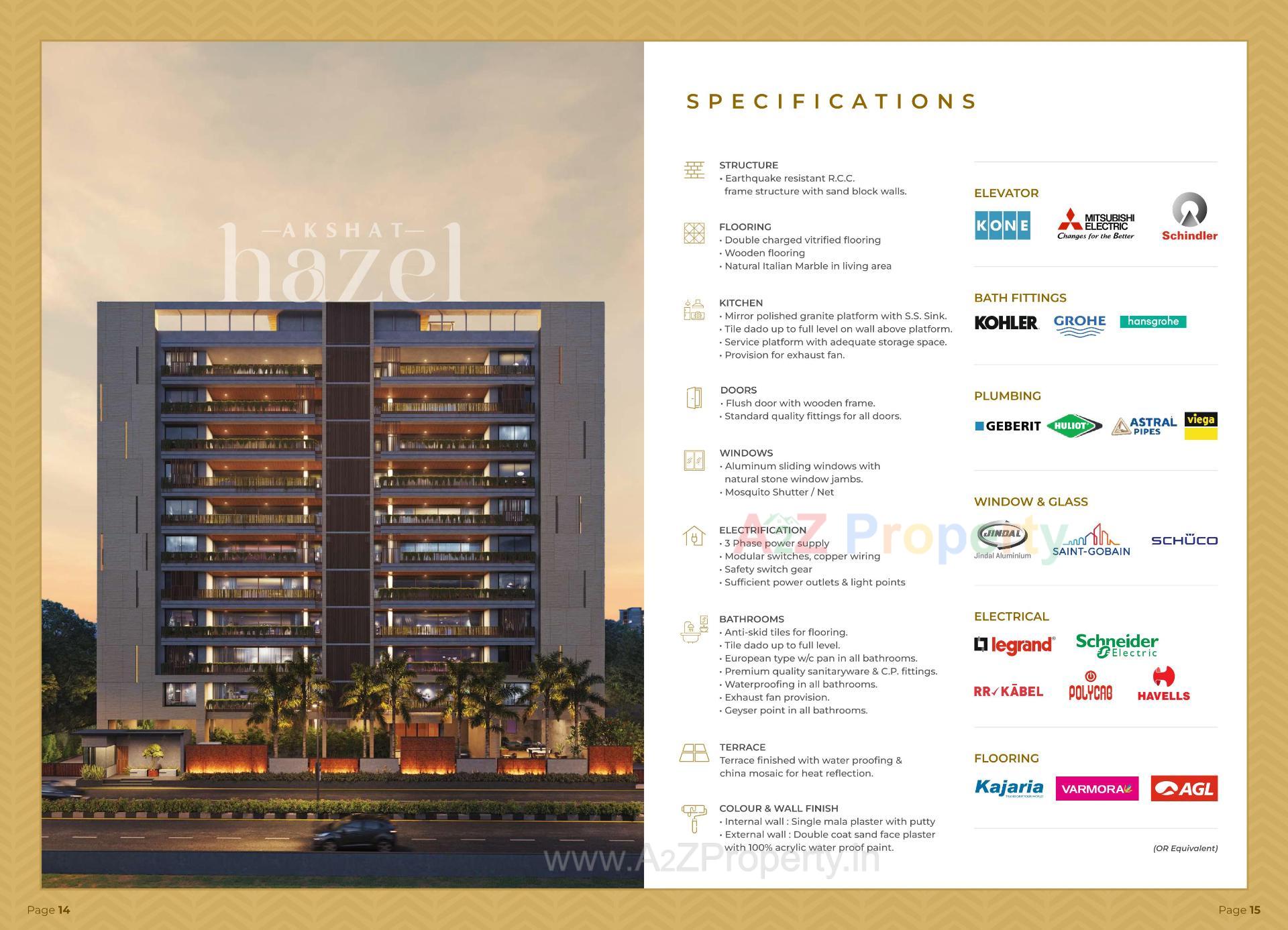  of real estate project Akshat Hazel located at Sola, Ahmedabad, Gujarat