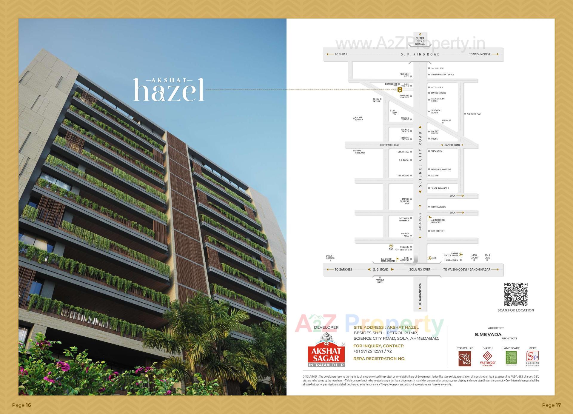  of real estate project Akshat Hazel located at Sola, Ahmedabad, Gujarat