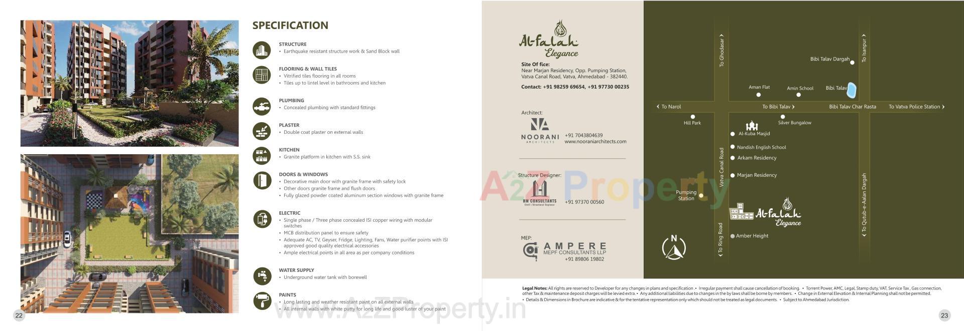  of real estate project Al Falah Elegance located at Vatva, Ahmedabad, Gujarat