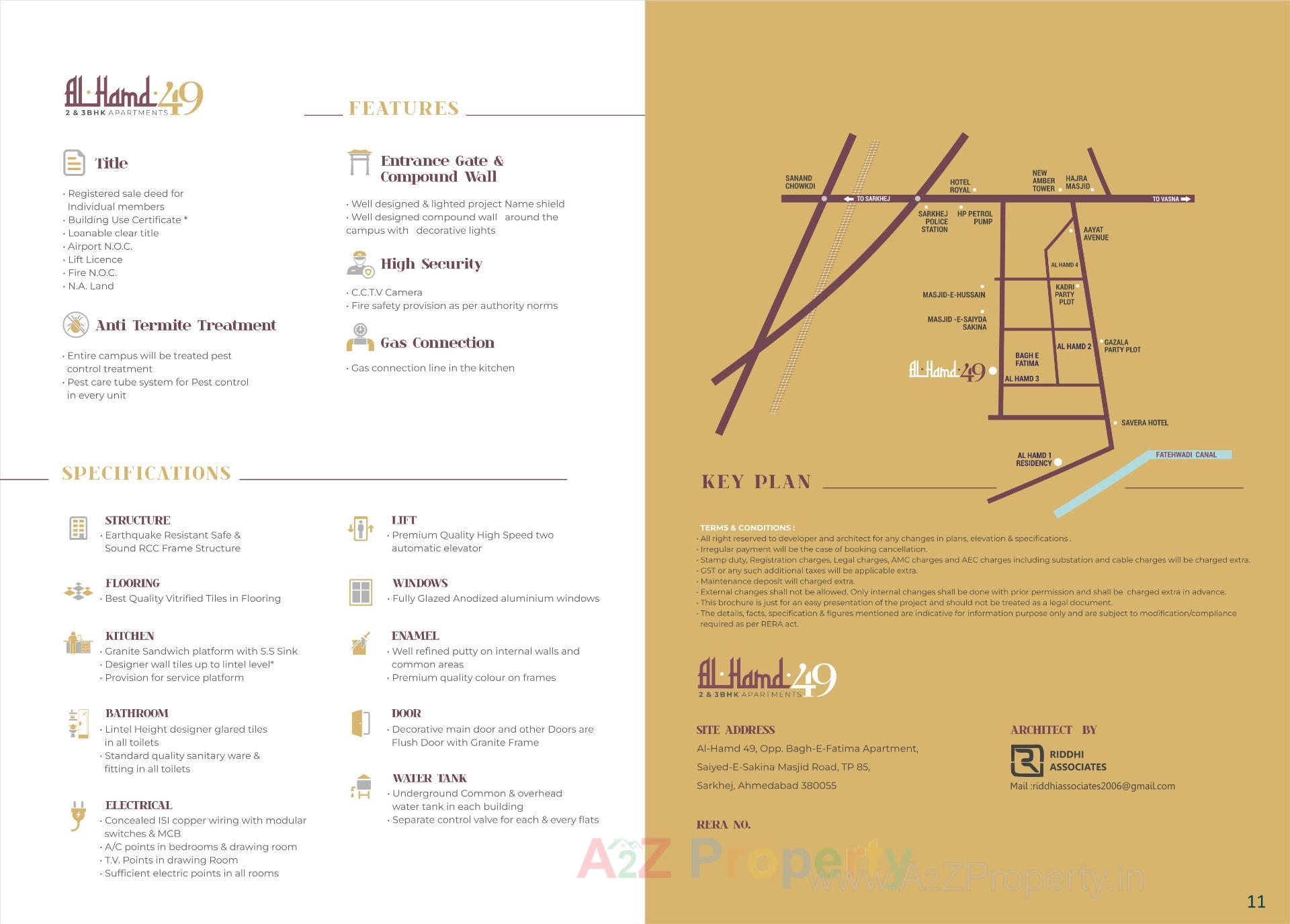  of real estate project Al Hamd located at Okaf, Ahmedabad, Gujarat