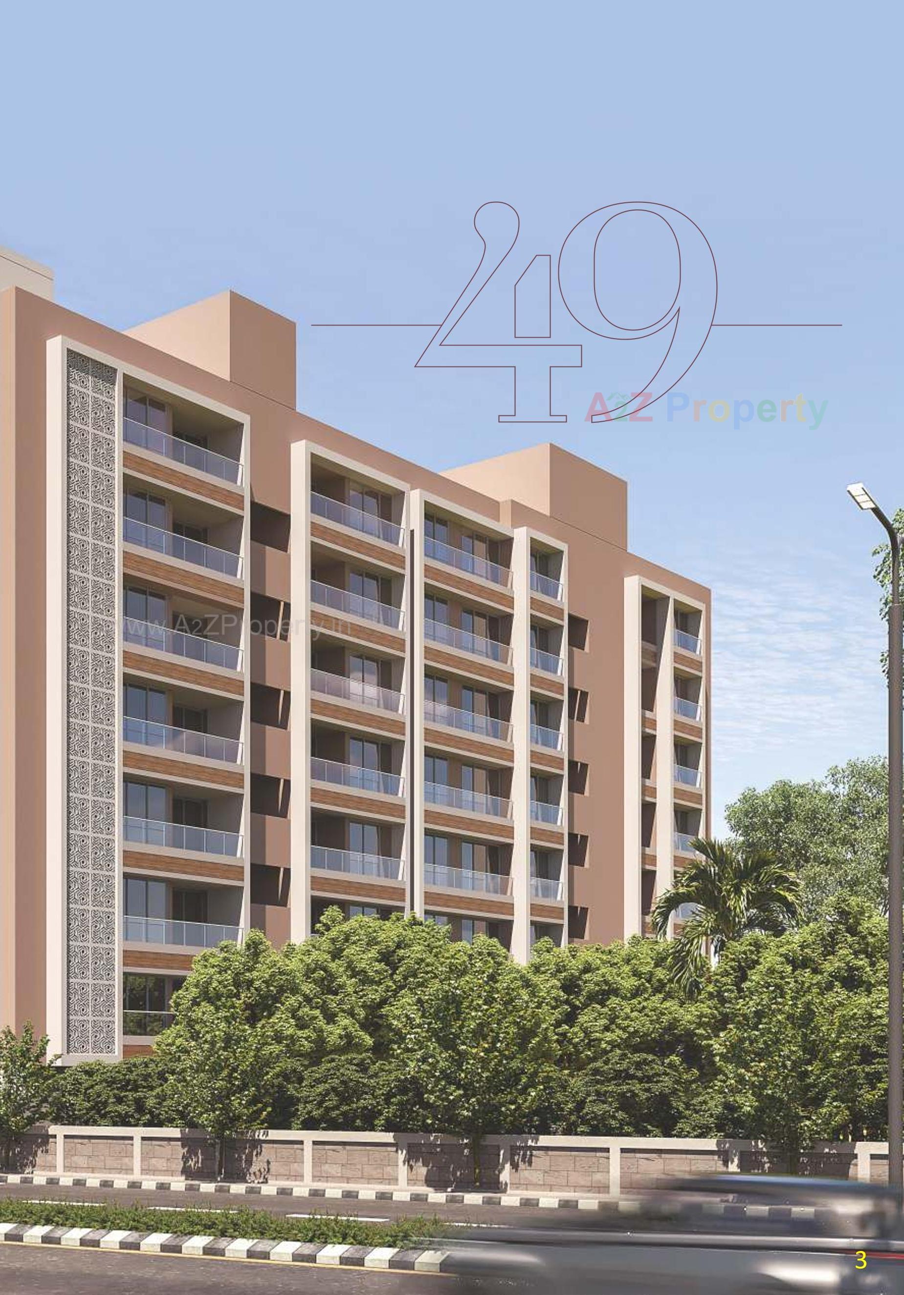 3D Elevation of real estate project Al Hamd located at Okaf, Ahmedabad, Gujarat