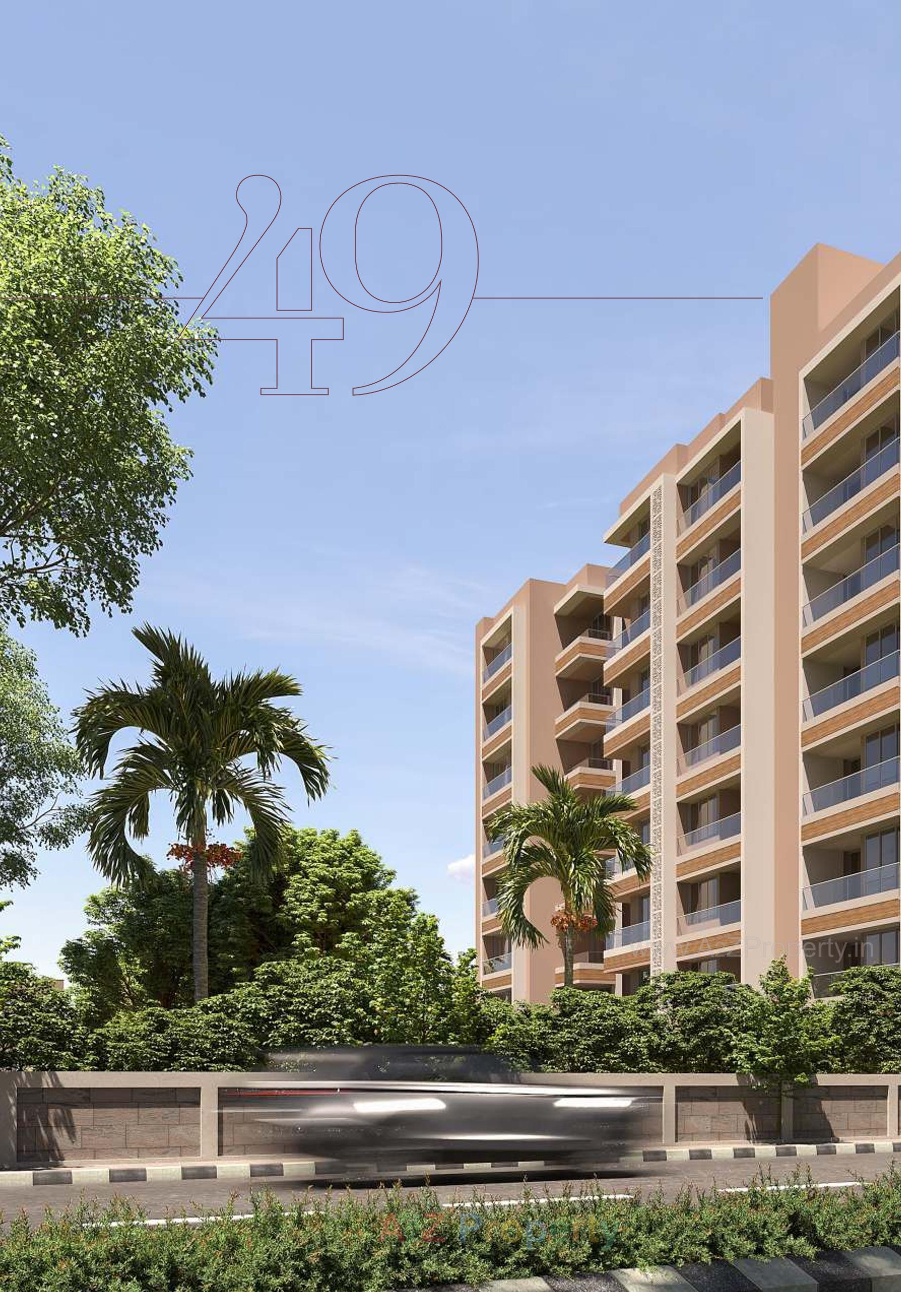 3D Elevation of real estate project Al Hamd located at Okaf, Ahmedabad, Gujarat