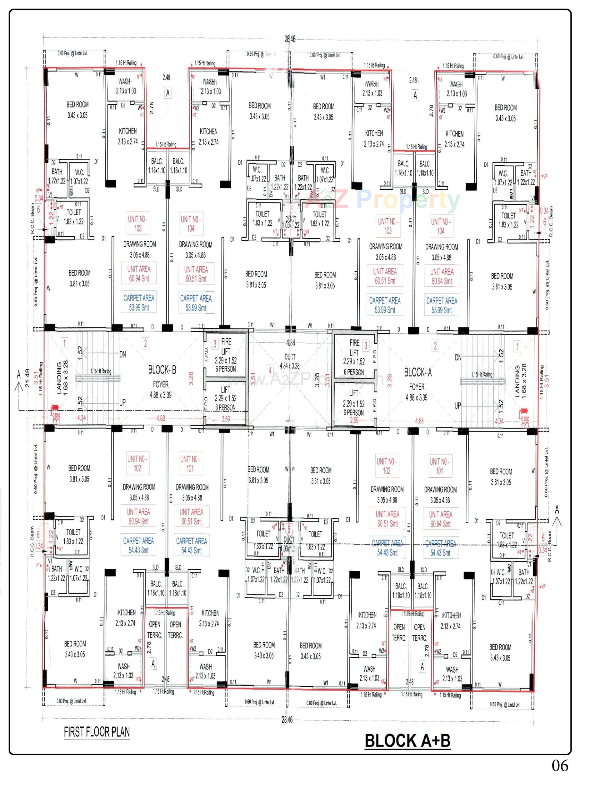 Layout of real estate project Al Hamd Ii located at Sarkhej, Ahmedabad, Gujarat