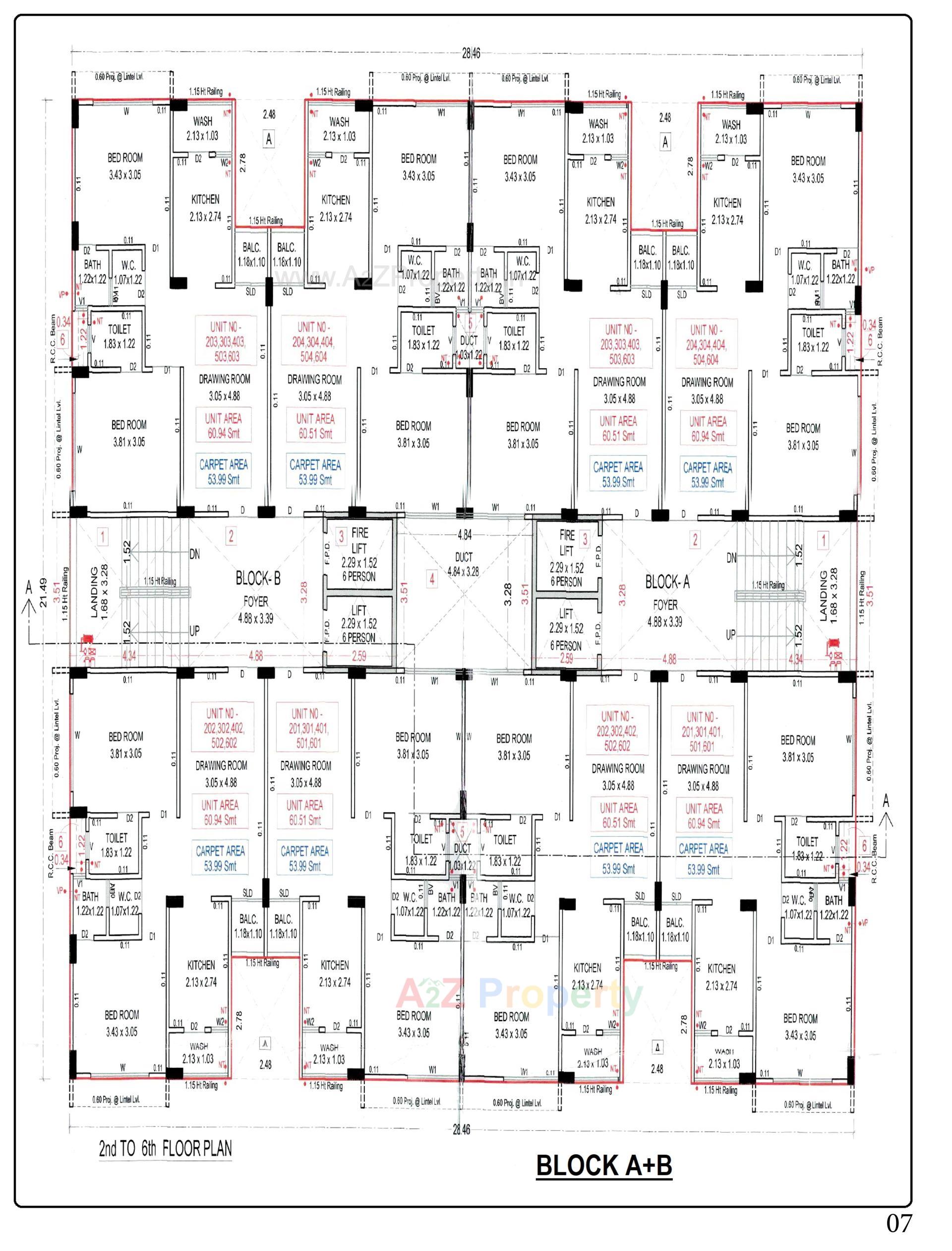 Layout of real estate project Al Hamd Ii located at Sarkhej, Ahmedabad, Gujarat