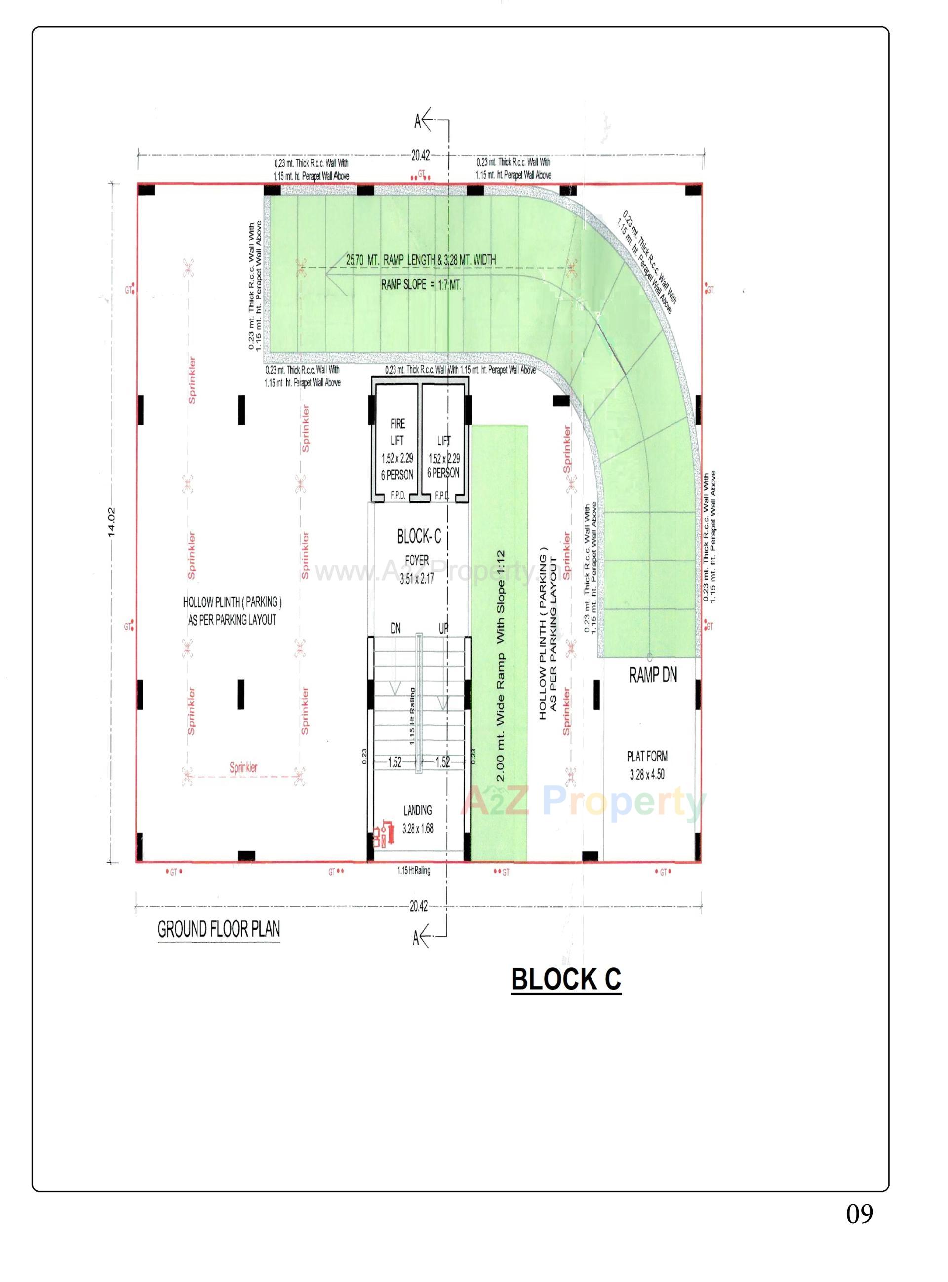 Layout of real estate project Al Hamd Ii located at Sarkhej, Ahmedabad, Gujarat