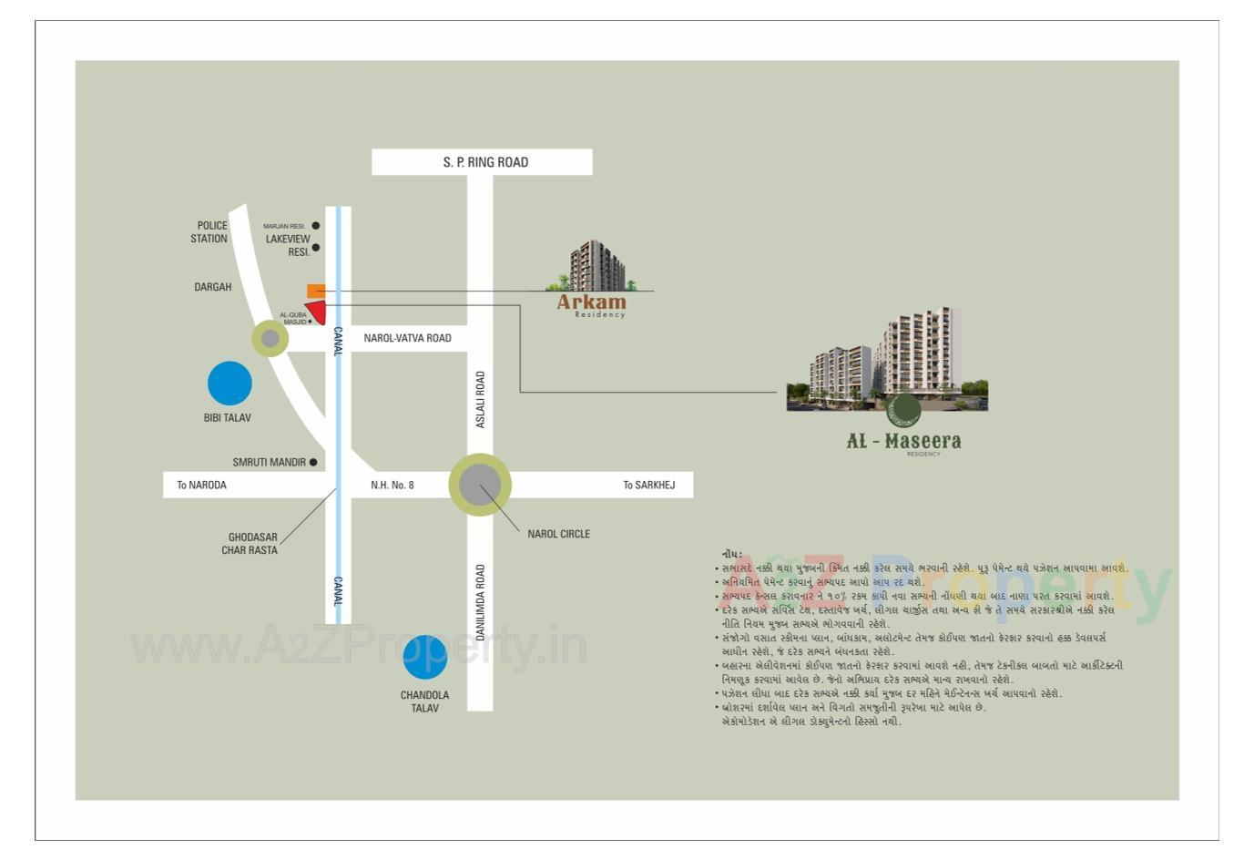  of real estate project Al Maseera Residency located at Vatva, Ahmedabad, Gujarat