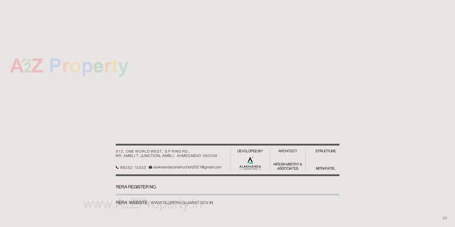  of real estate project Alaknanda Param located at Sanand, Ahmedabad, Gujarat