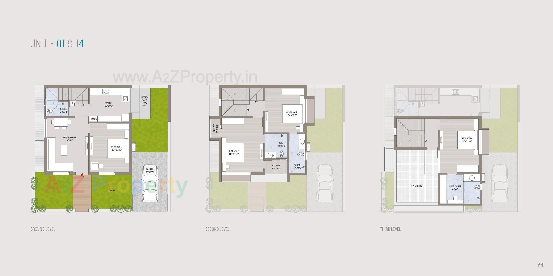Layout of real estate project Alaknanda Param located at Sanand, Ahmedabad, Gujarat