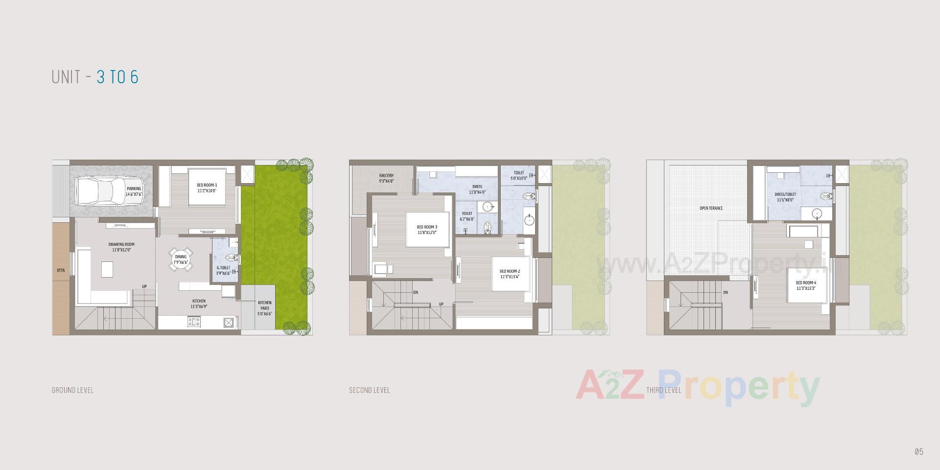Layout of real estate project Alaknanda Param located at Sanand, Ahmedabad, Gujarat