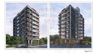 Elevation of real estate project Allied located at Rajpur-hirpur, Ahmedabad, Gujarat