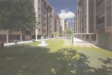 3D Elevation of real estate project Alok Paradise located at Vastral, Ahmedabad, Gujarat