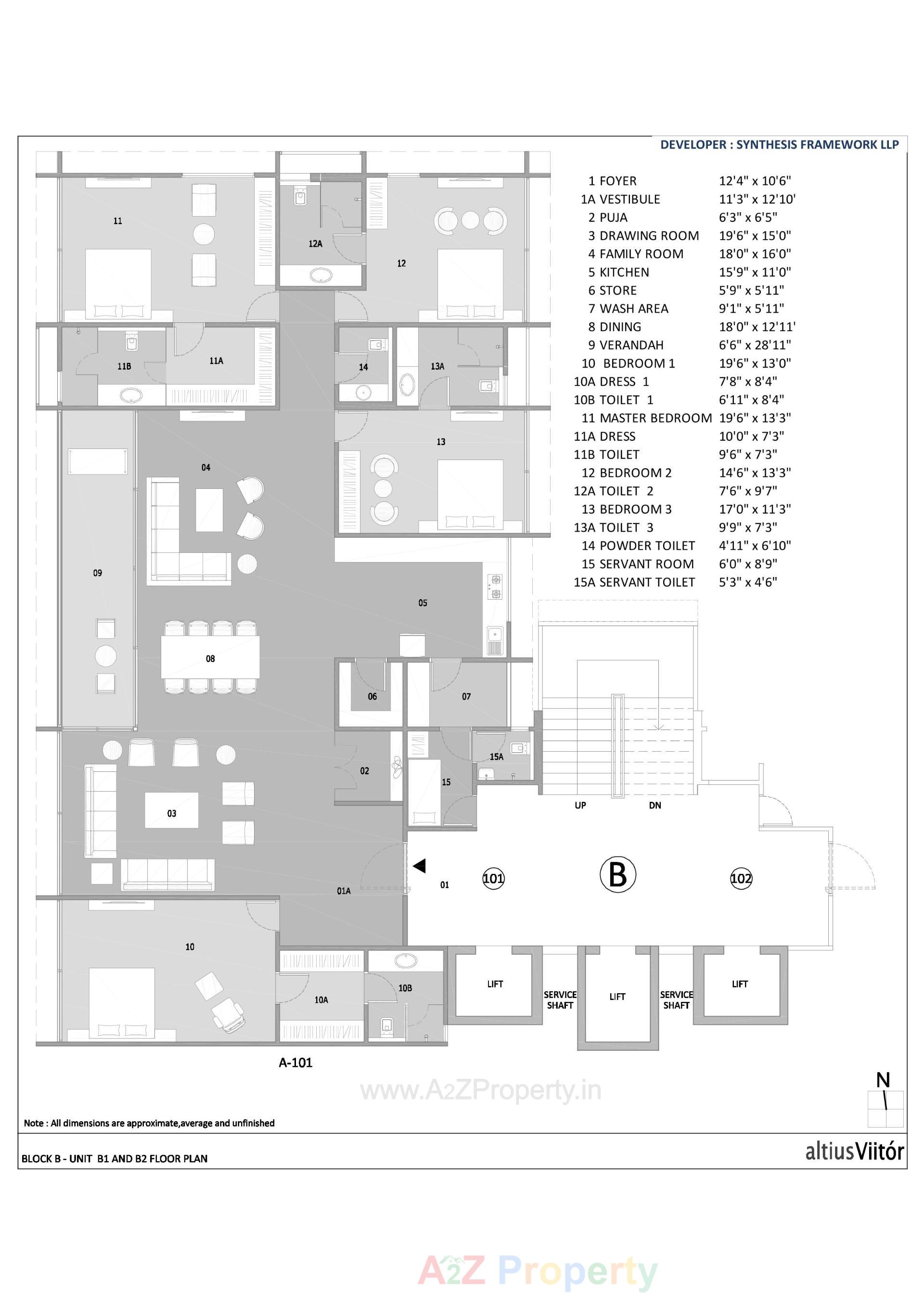 Layout of real estate project Altius Viitor located at Ahmedabad, Ahmedabad, Gujarat