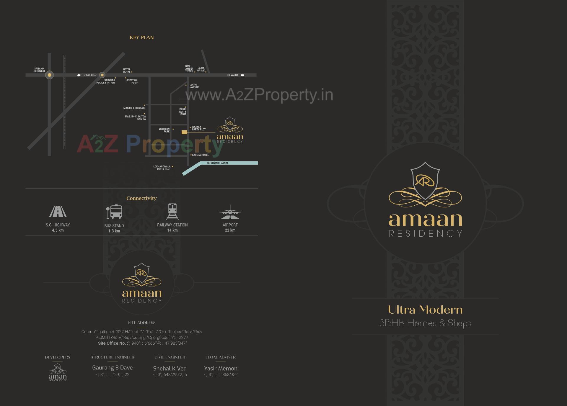  of real estate project Amaan Residency located at Ahmedabad, Ahmedabad, Gujarat