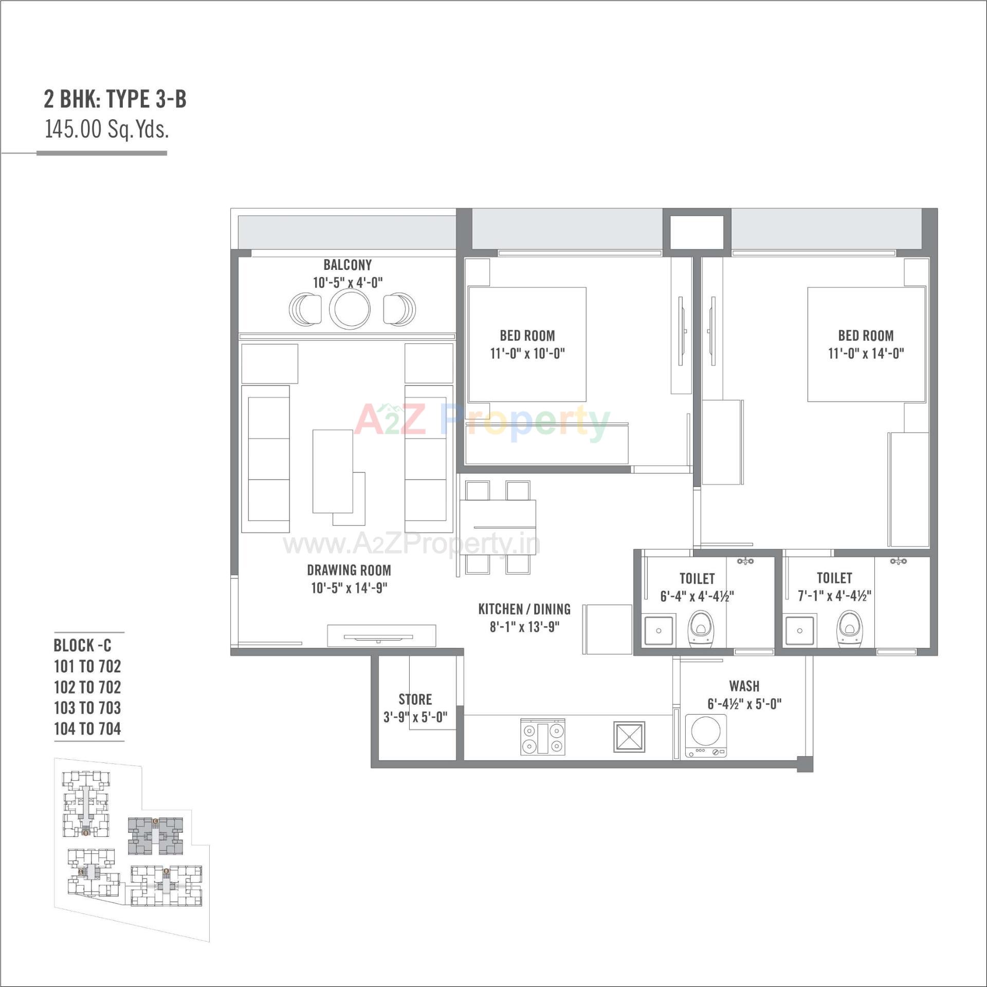 Layout of real estate project Aman Royal located at Vatva, Ahmedabad, Gujarat