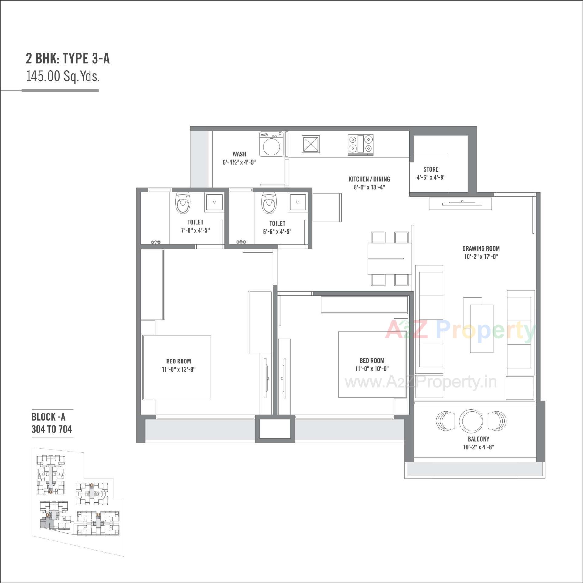 Layout of real estate project Aman Royal located at Vatva, Ahmedabad, Gujarat