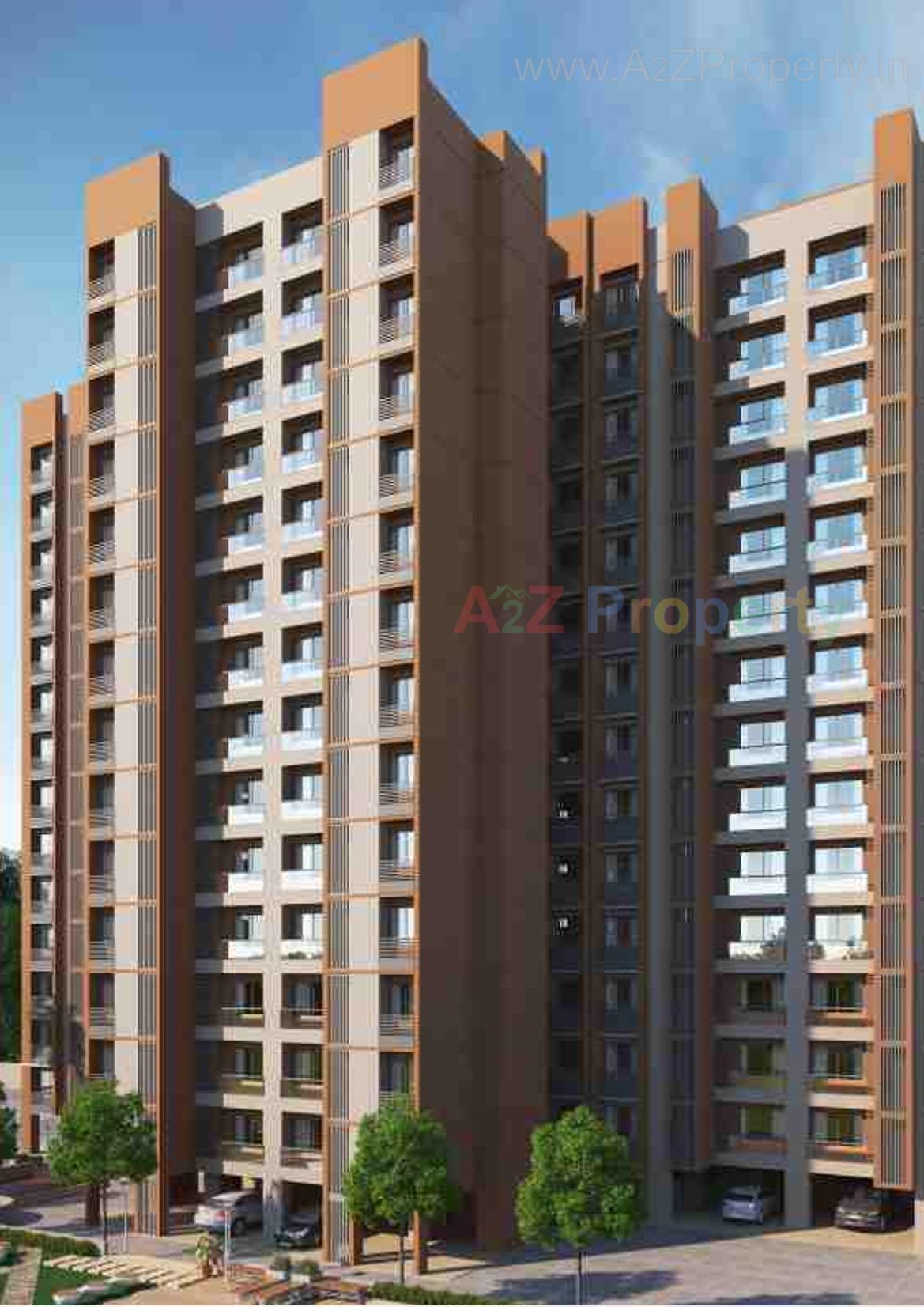 3D Elevation of real estate project Amara located at Ahmedabad, Ahmedabad, Gujarat