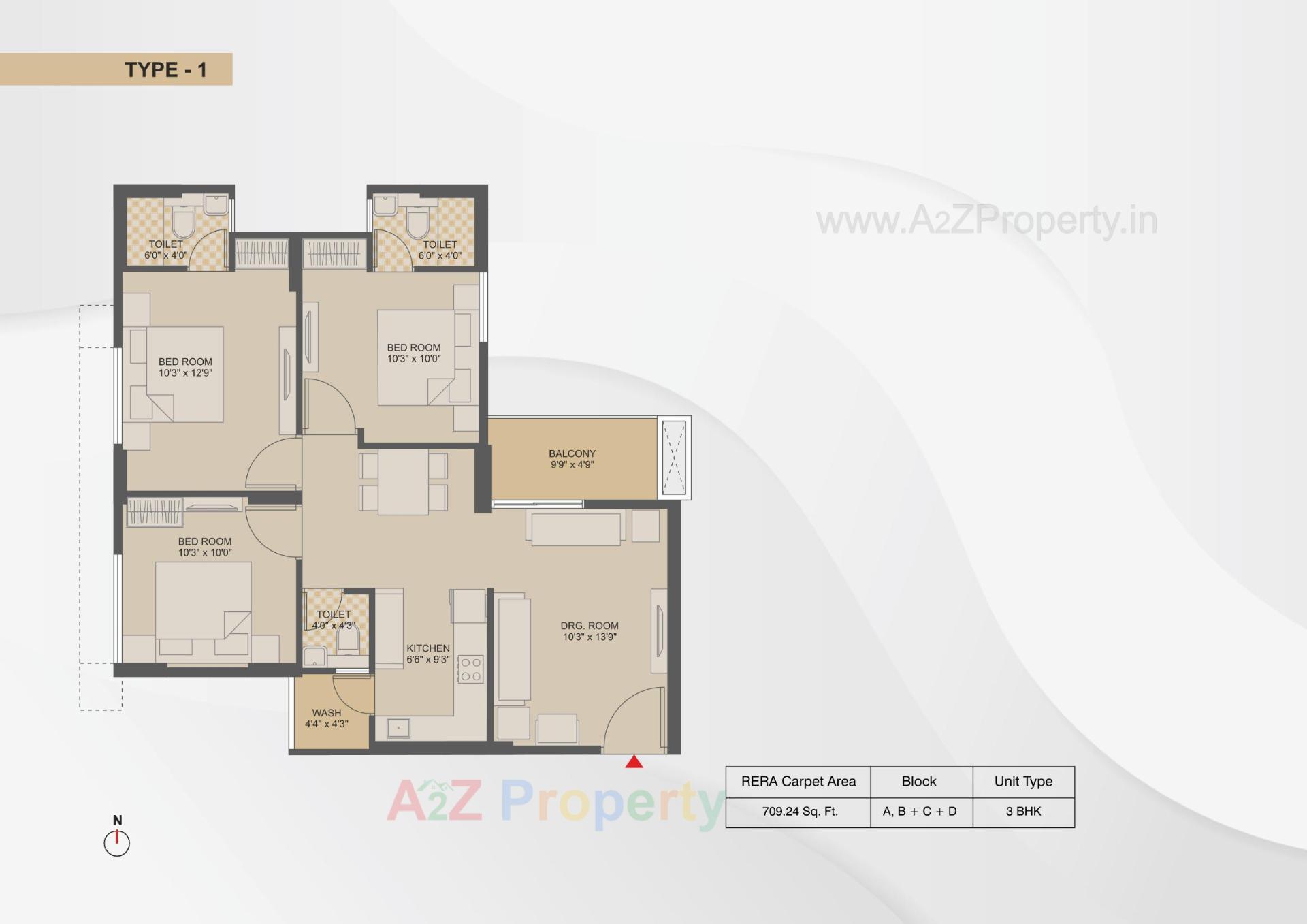 Layout of real estate project Amara located at Ahmedabad, Ahmedabad, Gujarat