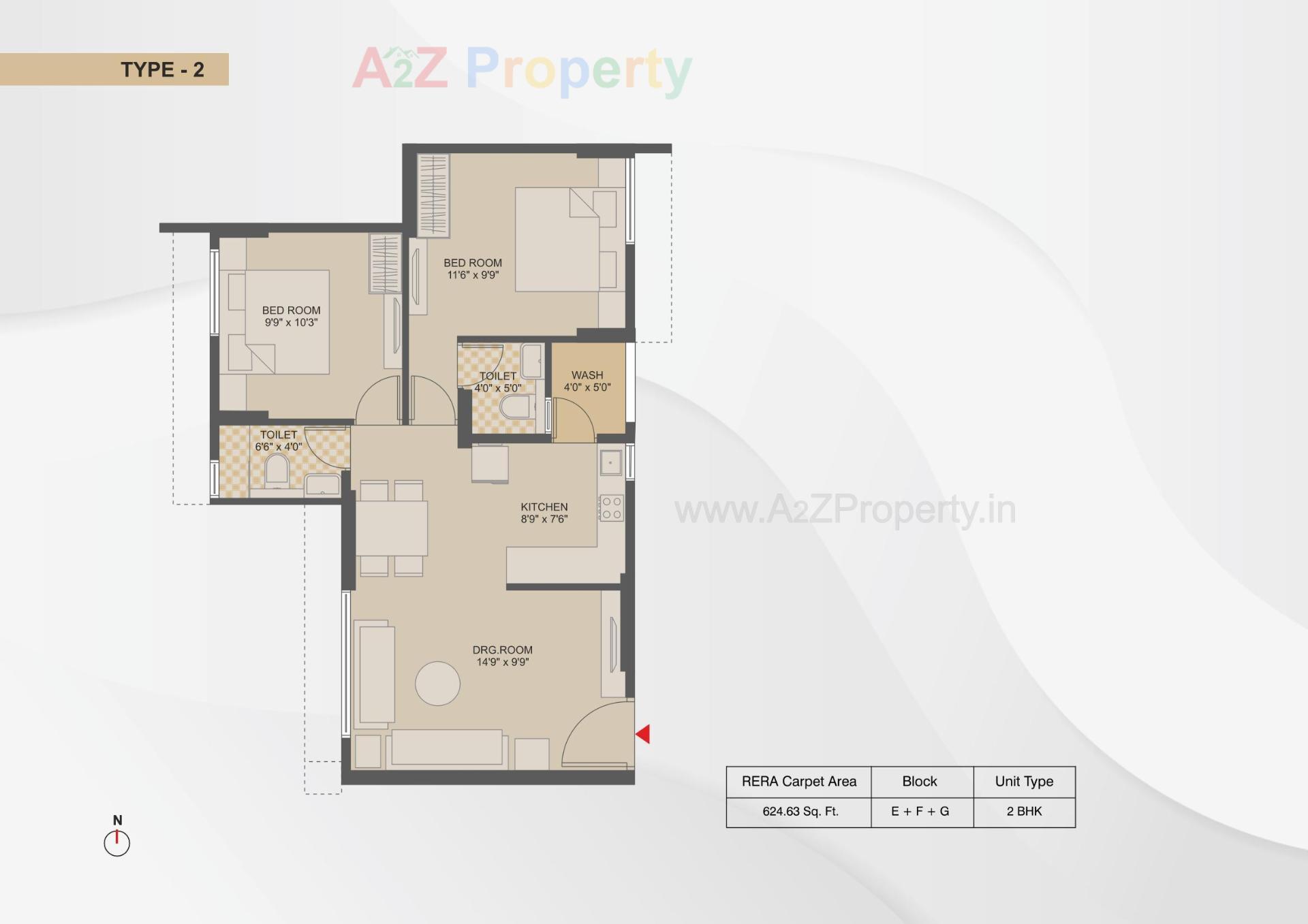 Layout of real estate project Amara located at Ahmedabad, Ahmedabad, Gujarat