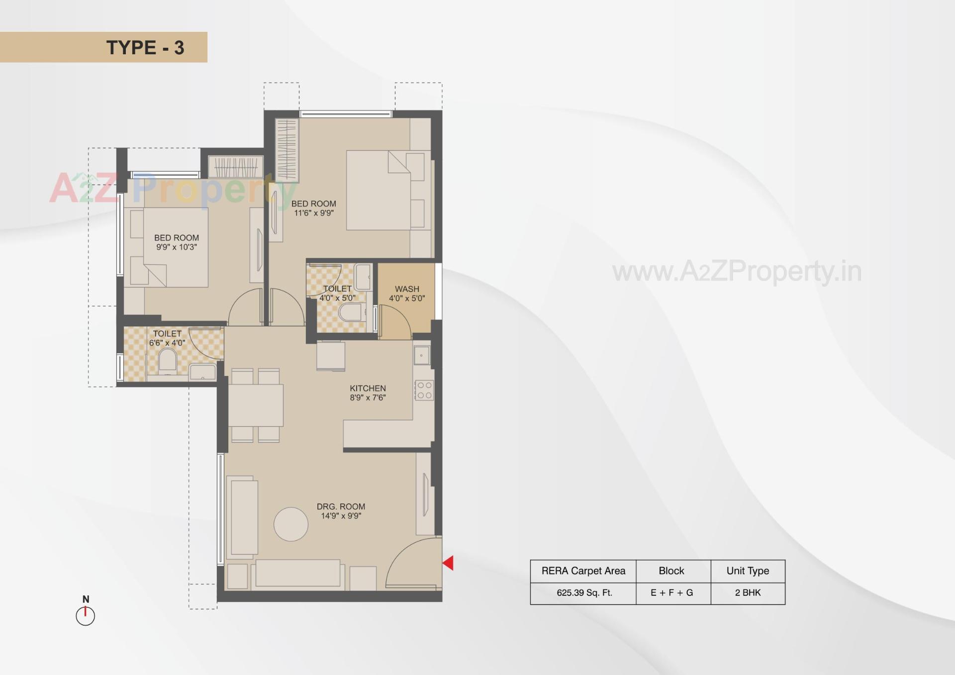 Layout of real estate project Amara located at Ahmedabad, Ahmedabad, Gujarat