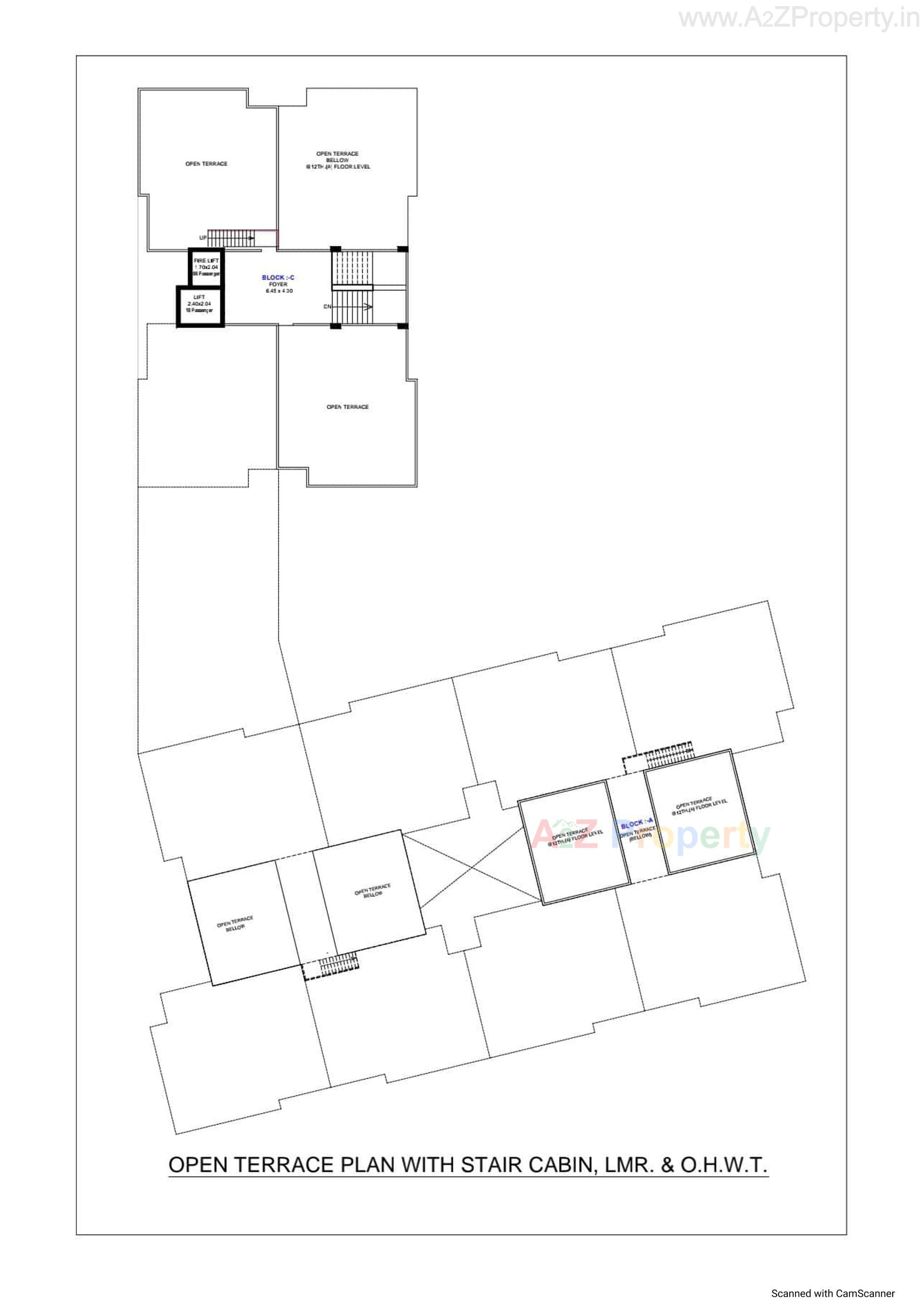 Layout of real estate project Amarnath Homes located at Vastral, Ahmedabad, Gujarat