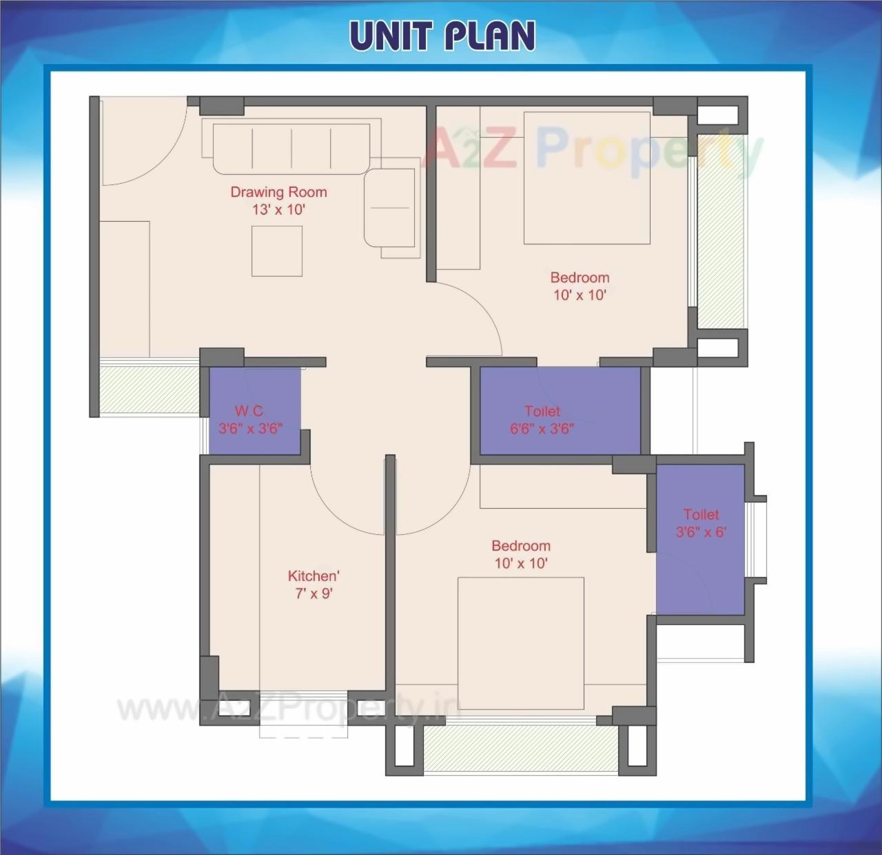 Layout of real estate project Amber located at Makarba, Ahmedabad, Gujarat