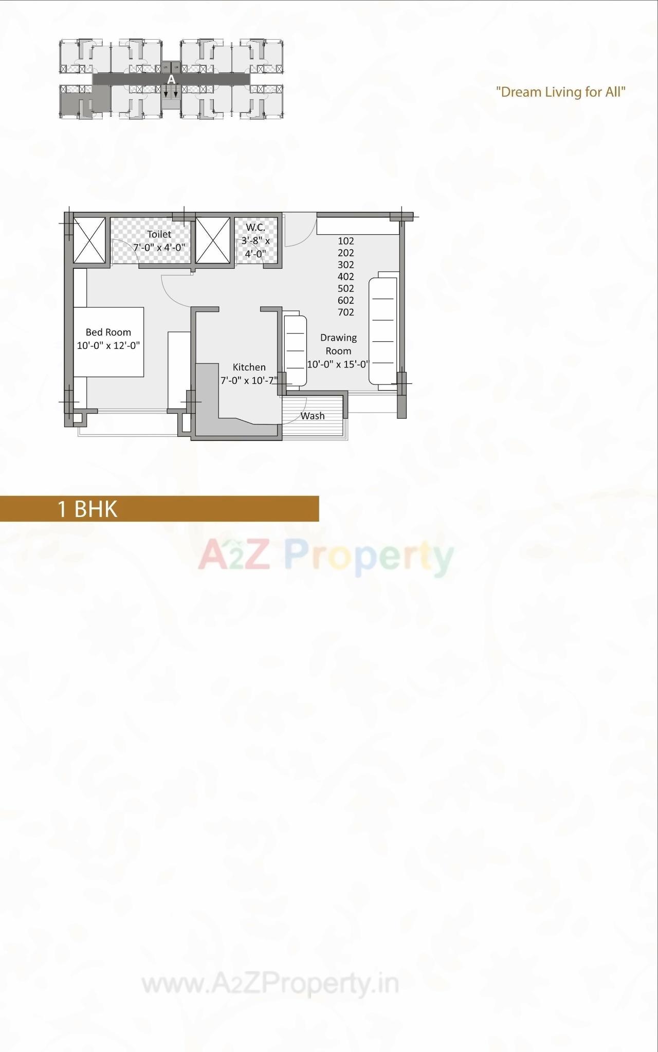 Layout of real estate project Amber Heights located at Vatva, Ahmedabad, Gujarat