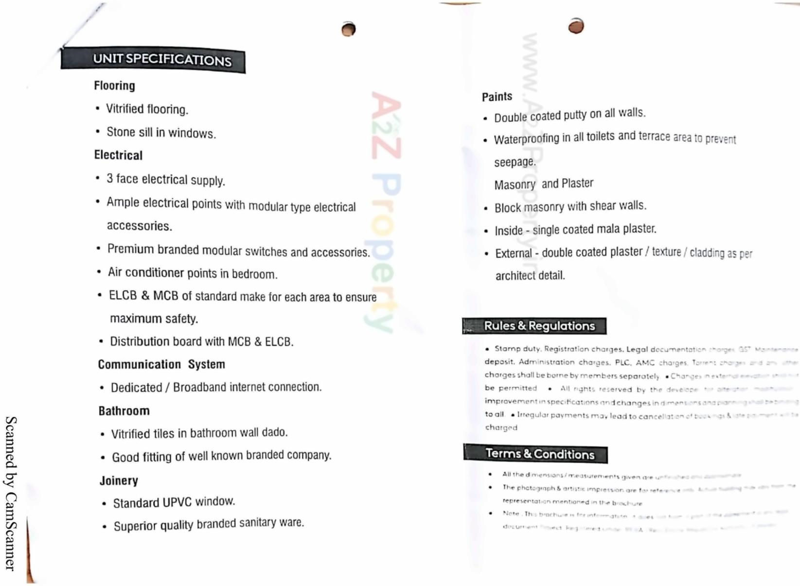  of real estate project Ambience Arya located at Shekhpur, Ahmedabad, Gujarat