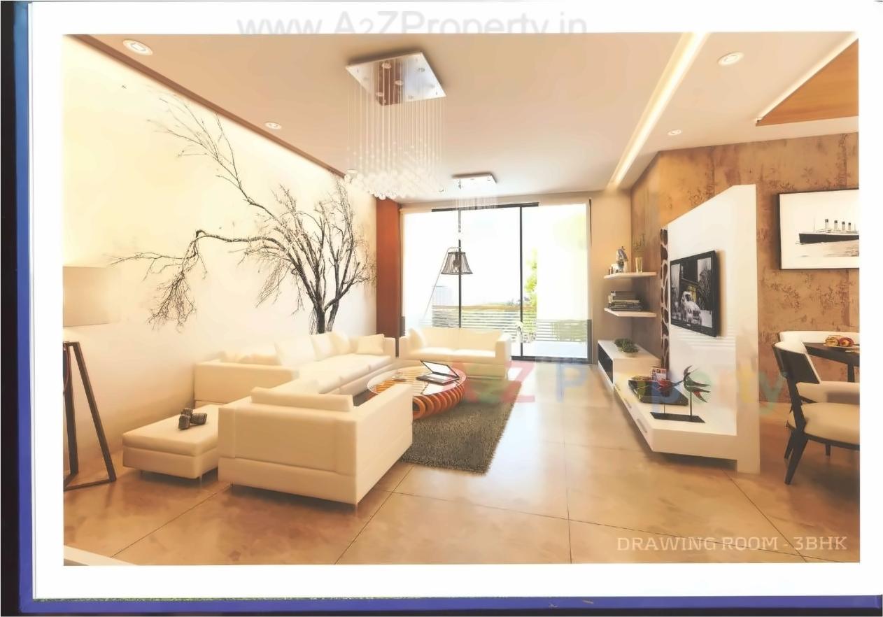 3D Elevation of real estate project Ambience Park located at Kocharab, Ahmedabad, Gujarat