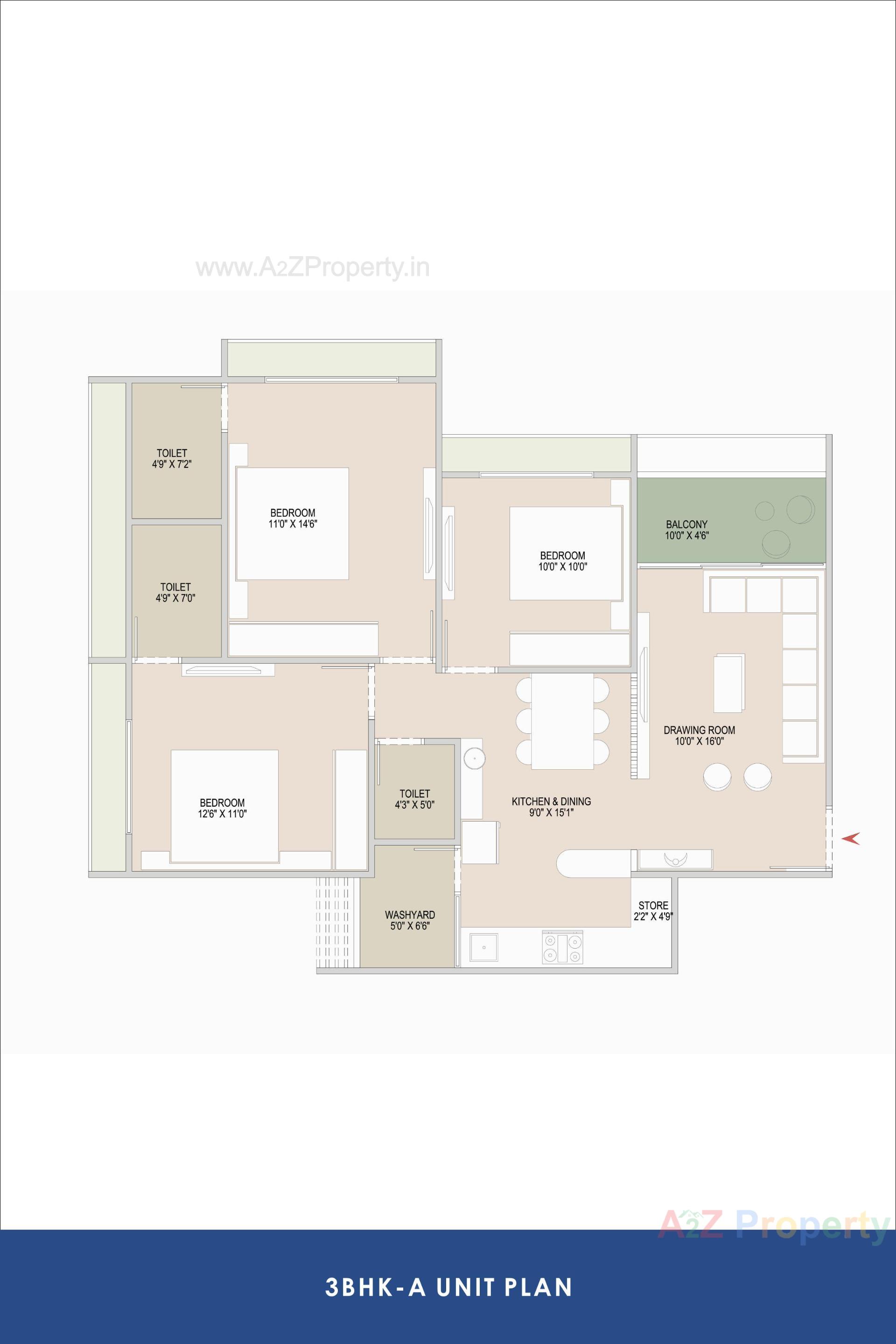 Layout of real estate project Ambli Heights located at Ambali, Ahmedabad, Gujarat