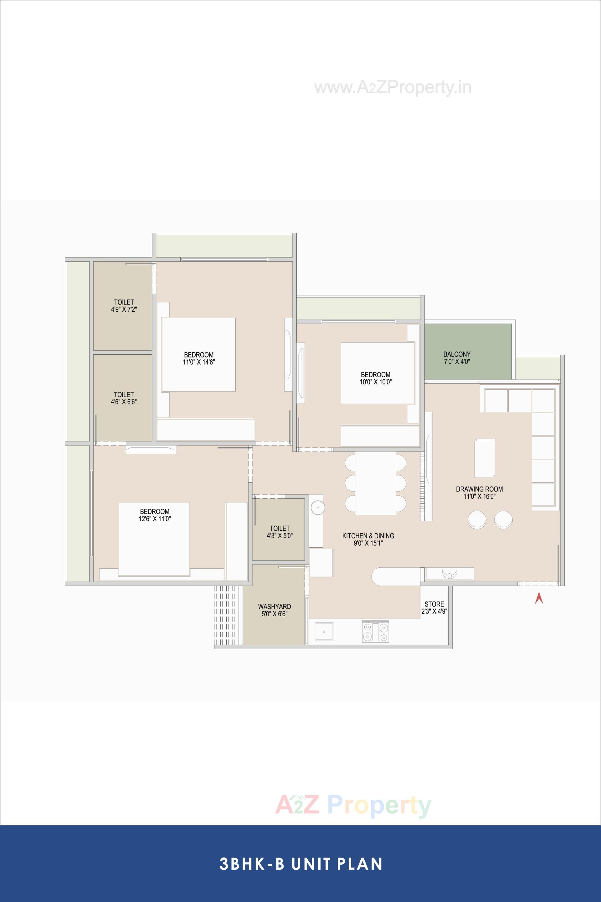 Layout of real estate project Ambli Heights located at Ambali, Ahmedabad, Gujarat