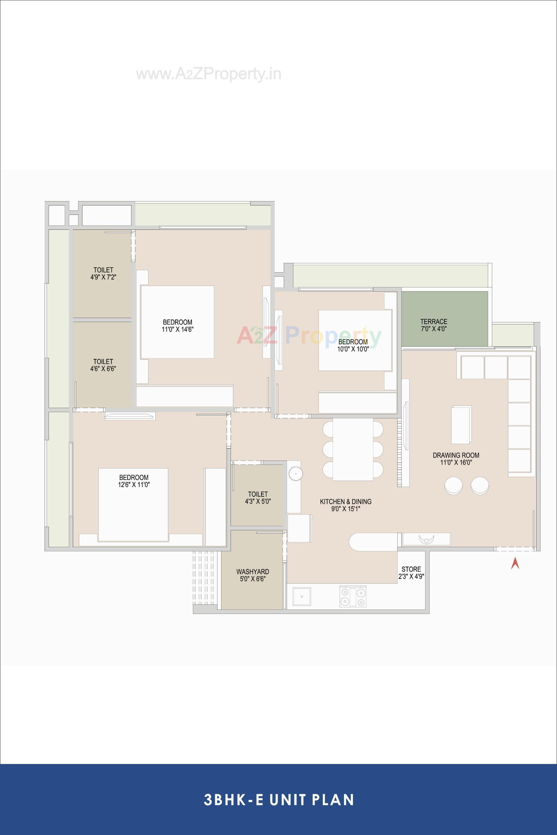 Layout of real estate project Ambli Heights located at Ambali, Ahmedabad, Gujarat