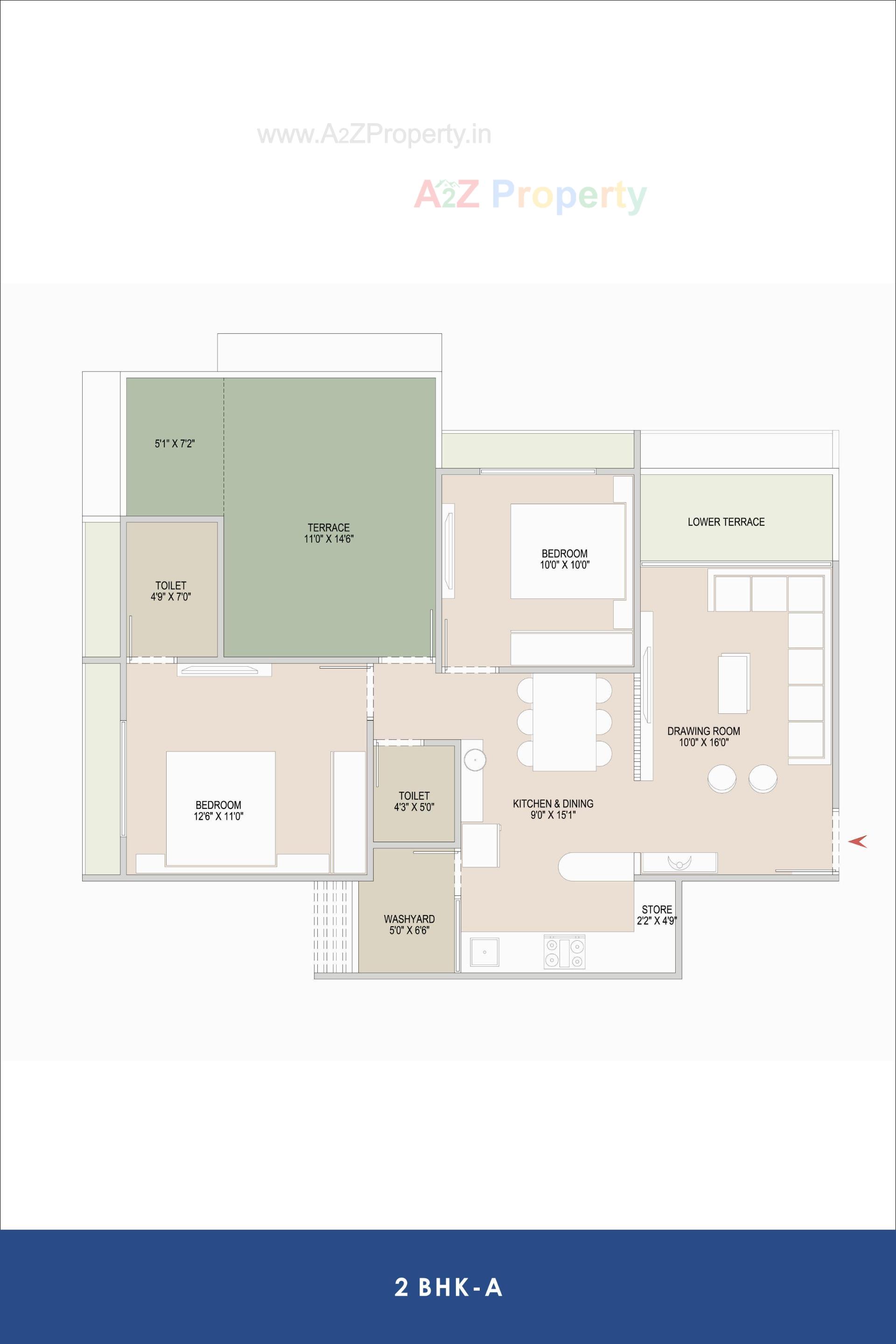 Layout of real estate project Ambli Heights located at Ambali, Ahmedabad, Gujarat