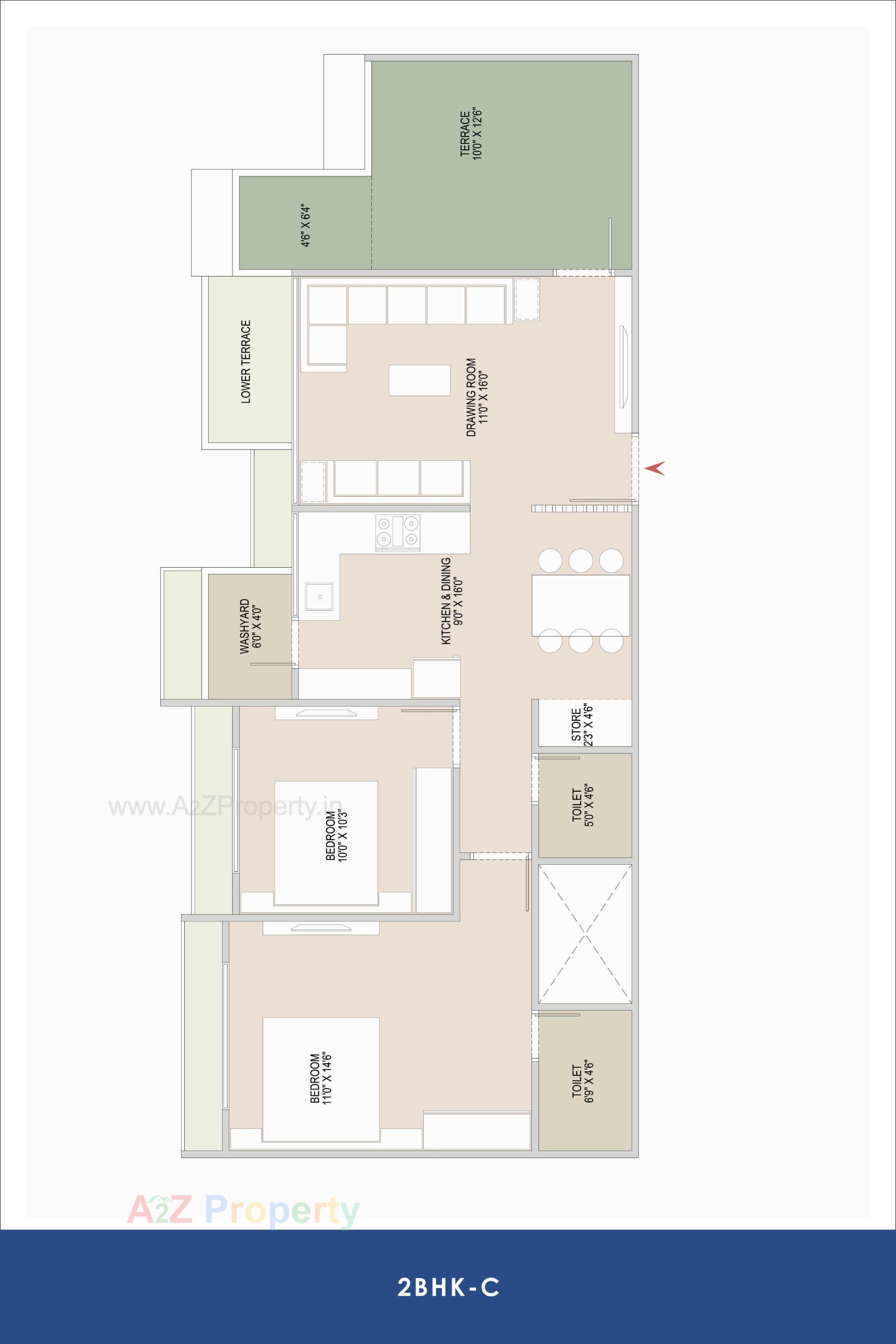 Layout of real estate project Ambli Heights located at Ambali, Ahmedabad, Gujarat